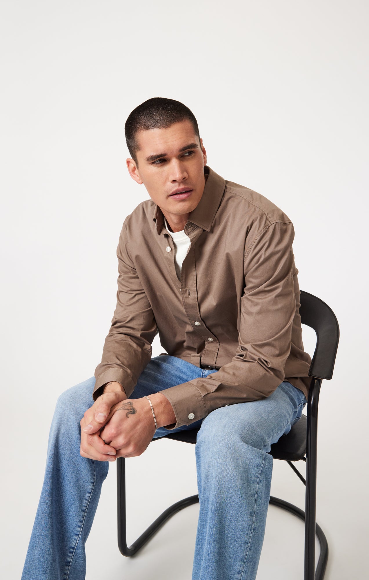 MARCEL LOOSE STRAIGHT LEG IN BLEACHED WILLIAMSBURG - Mavi Jeans
