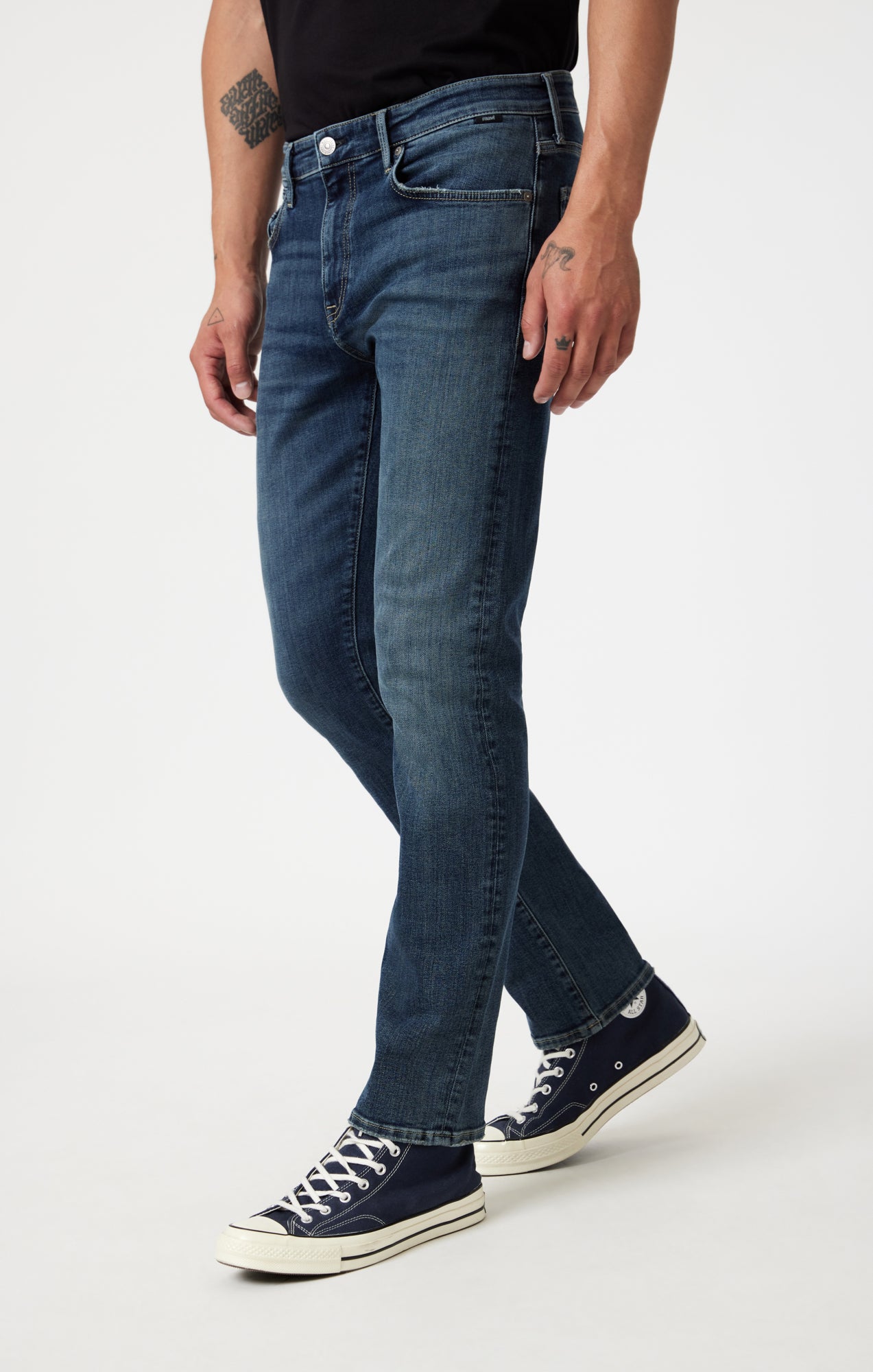 Mavi Men's Jake Slim Leg In Dark Used Organic Vintage Mavi Men's Jake Slim Leg In Dark Used Organic Vintage