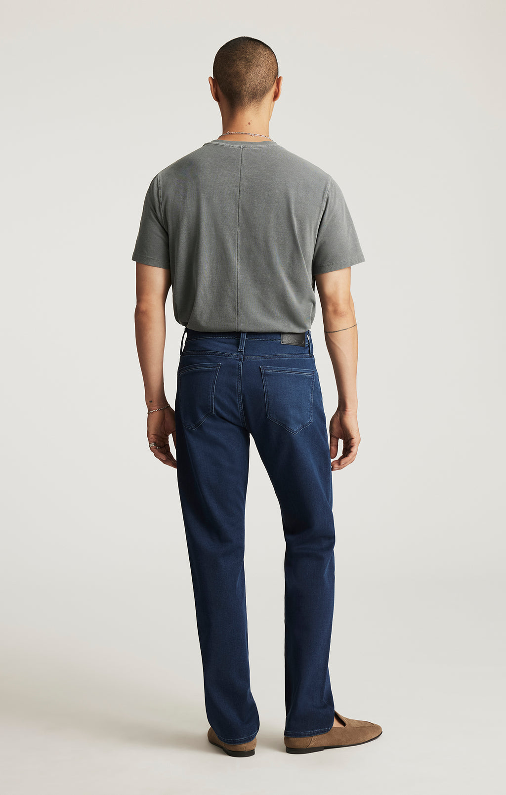 ZACH STRAIGHT LEG IN DARK ATHLETIC - Mavi Jeans