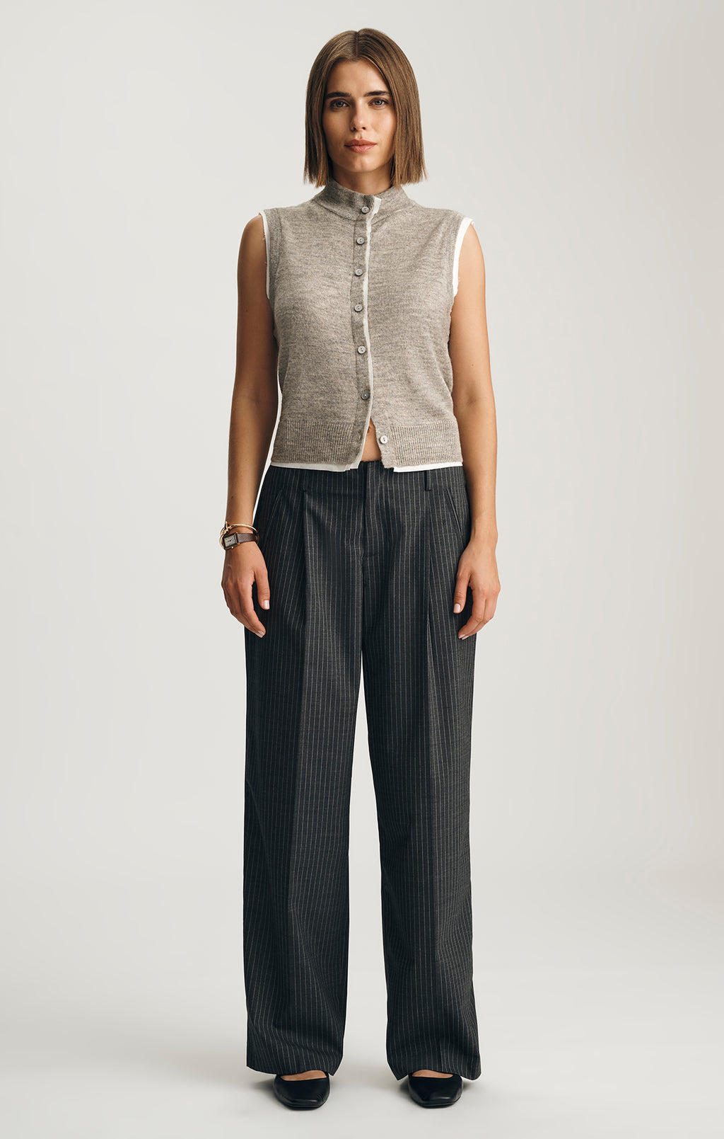 EDITION TAILORED PANTS IN ANTRASIT STRIPE