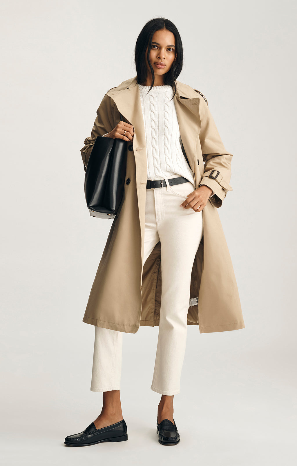 TRENCH COAT IN INCENSE - Mavi Jeans