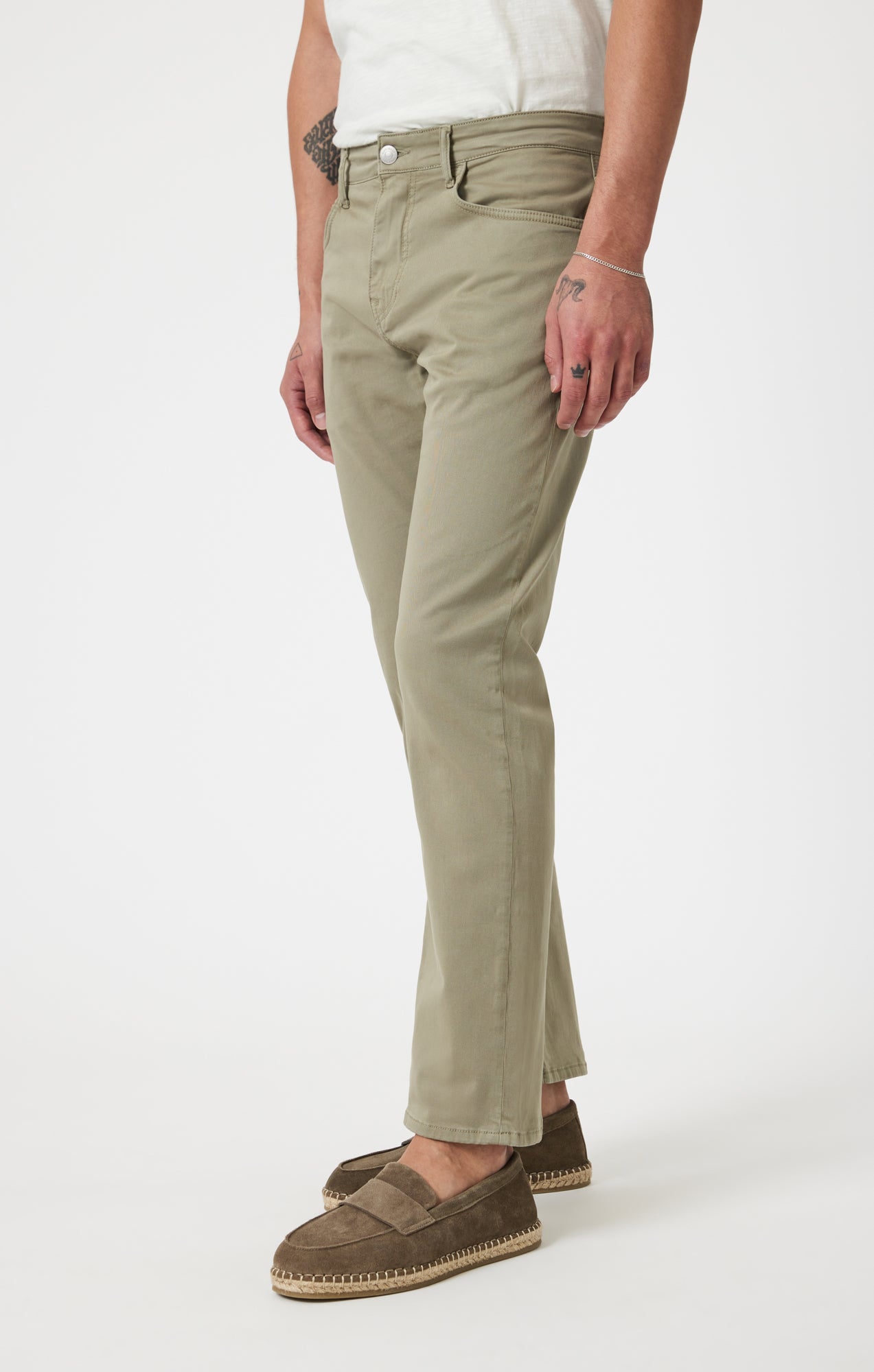 ZACH STRAIGHT LEG IN RESEDA CASUAL TWILL - Mavi Jeans