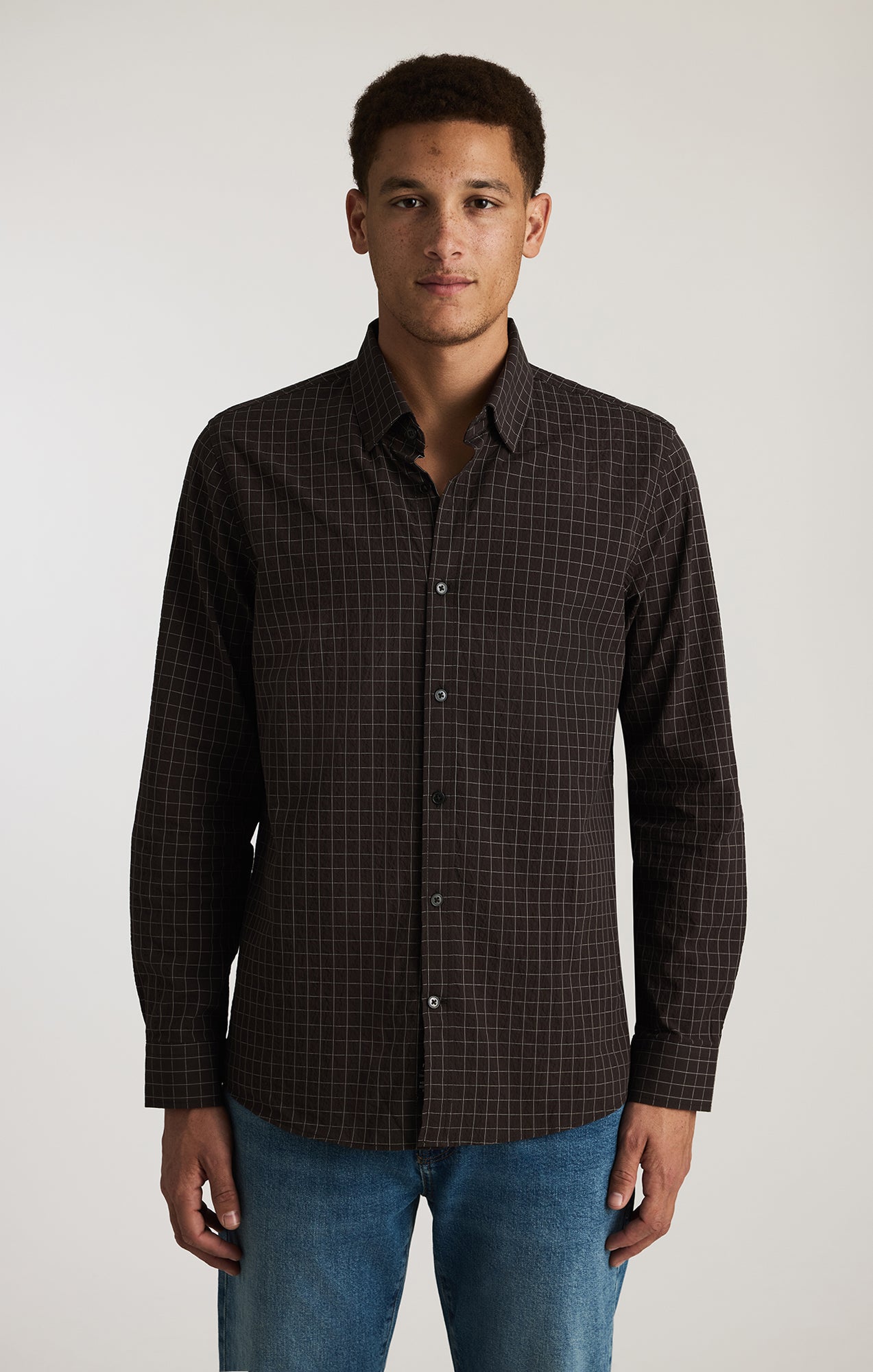 CHECK SHIRT IN AFTER DARK CHECK