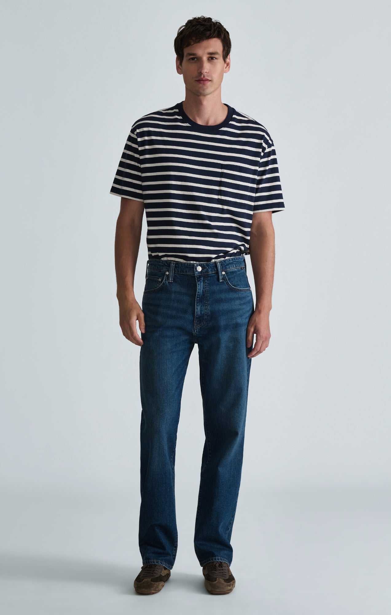 MARCEL LOOSE STRAIGHT LEG IN DARK INDIGO CLASSIC BLUE - Mavi Jeans