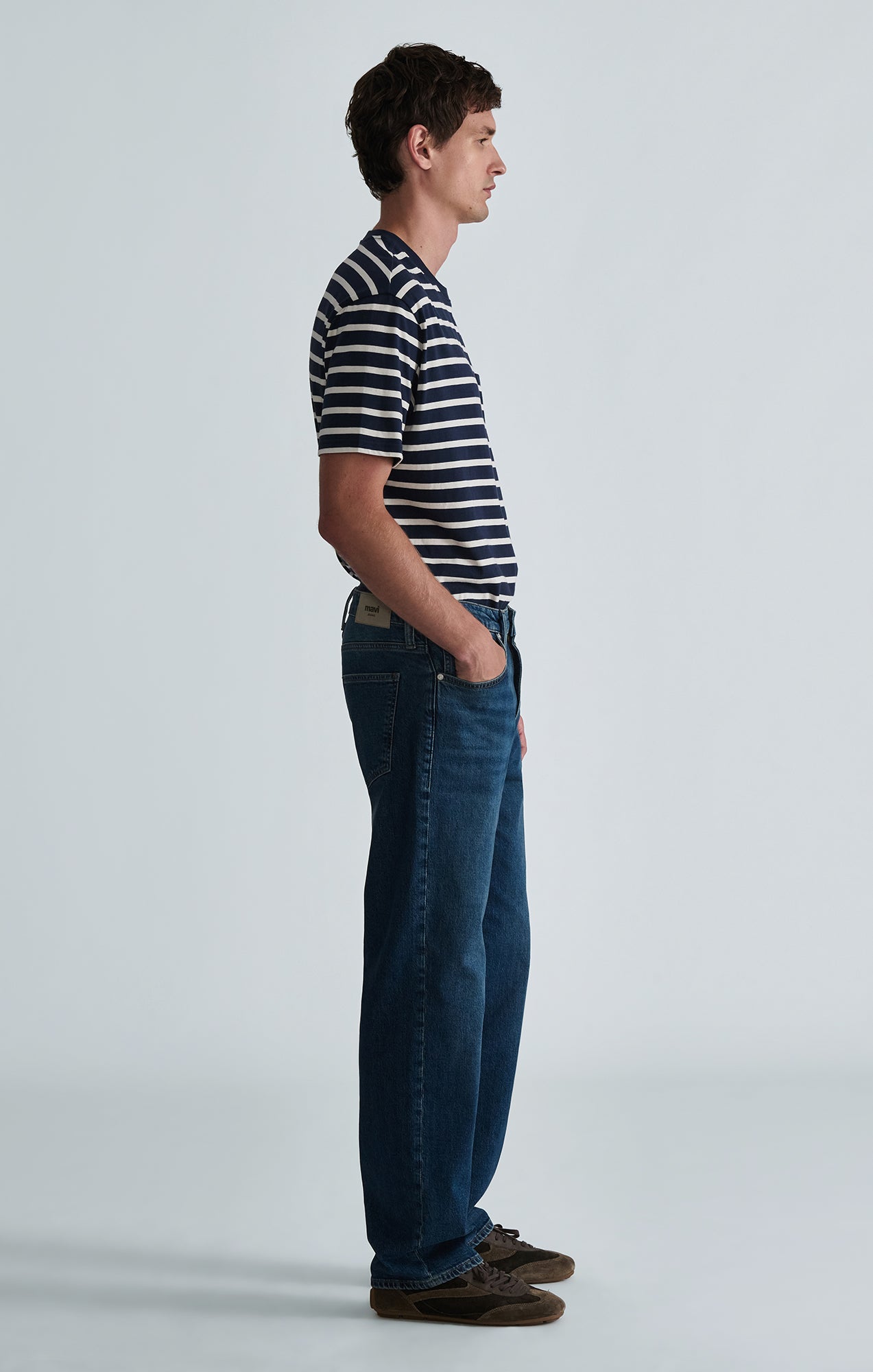 MARCEL LOOSE STRAIGHT LEG IN DARK INDIGO CLASSIC BLUE - Mavi Jeans