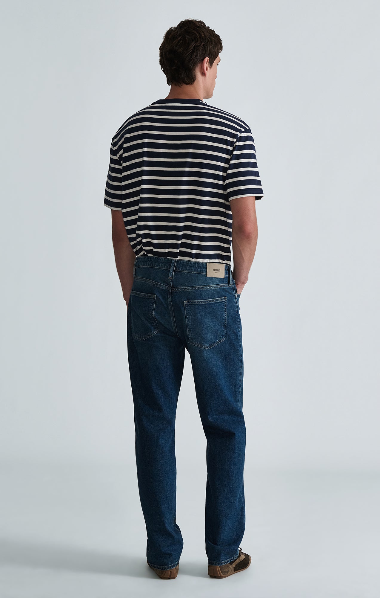 MARCEL LOOSE STRAIGHT LEG IN DARK INDIGO CLASSIC BLUE - Mavi Jeans