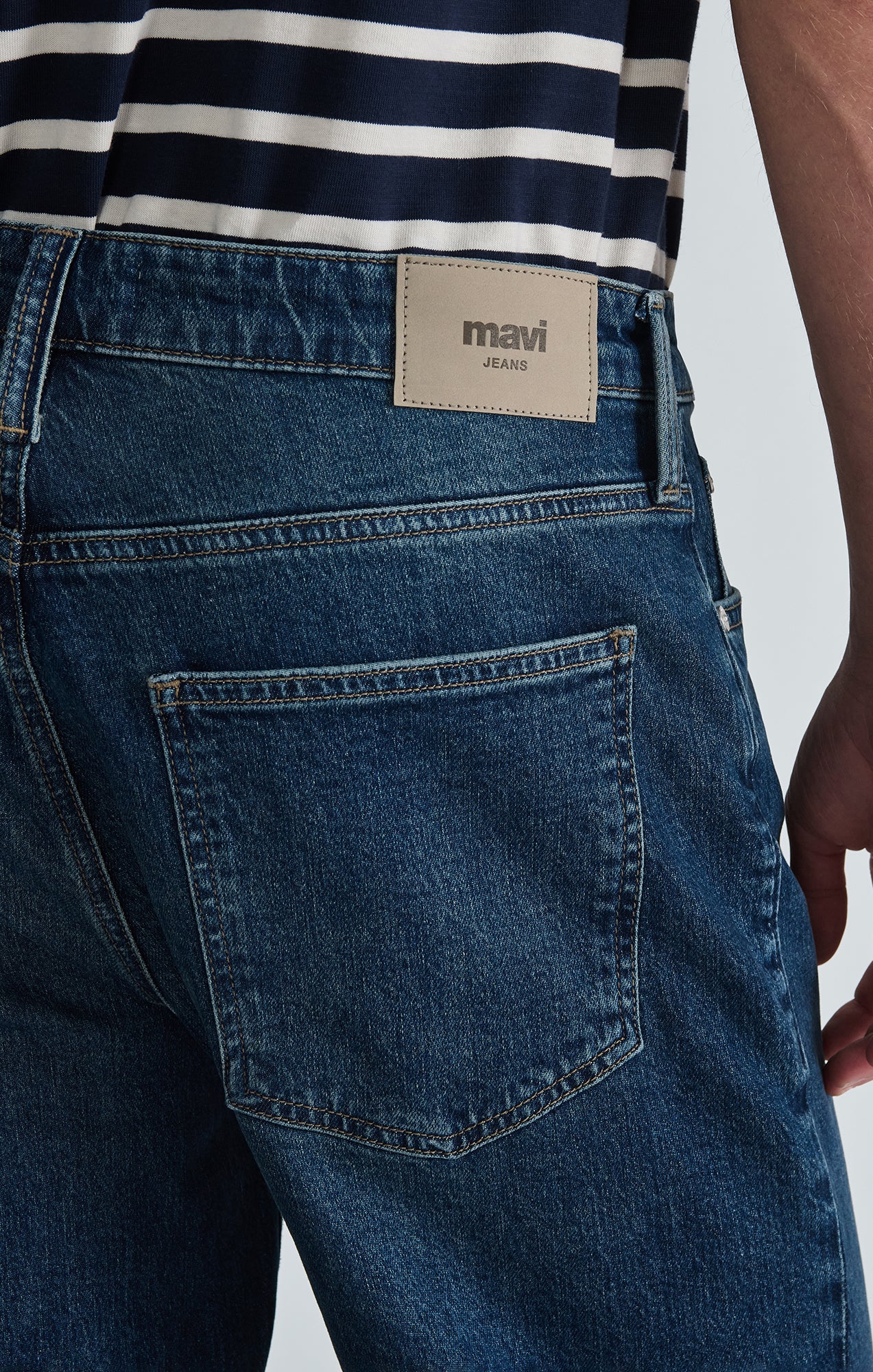 MARCEL LOOSE STRAIGHT LEG IN DARK INDIGO CLASSIC BLUE - Mavi Jeans