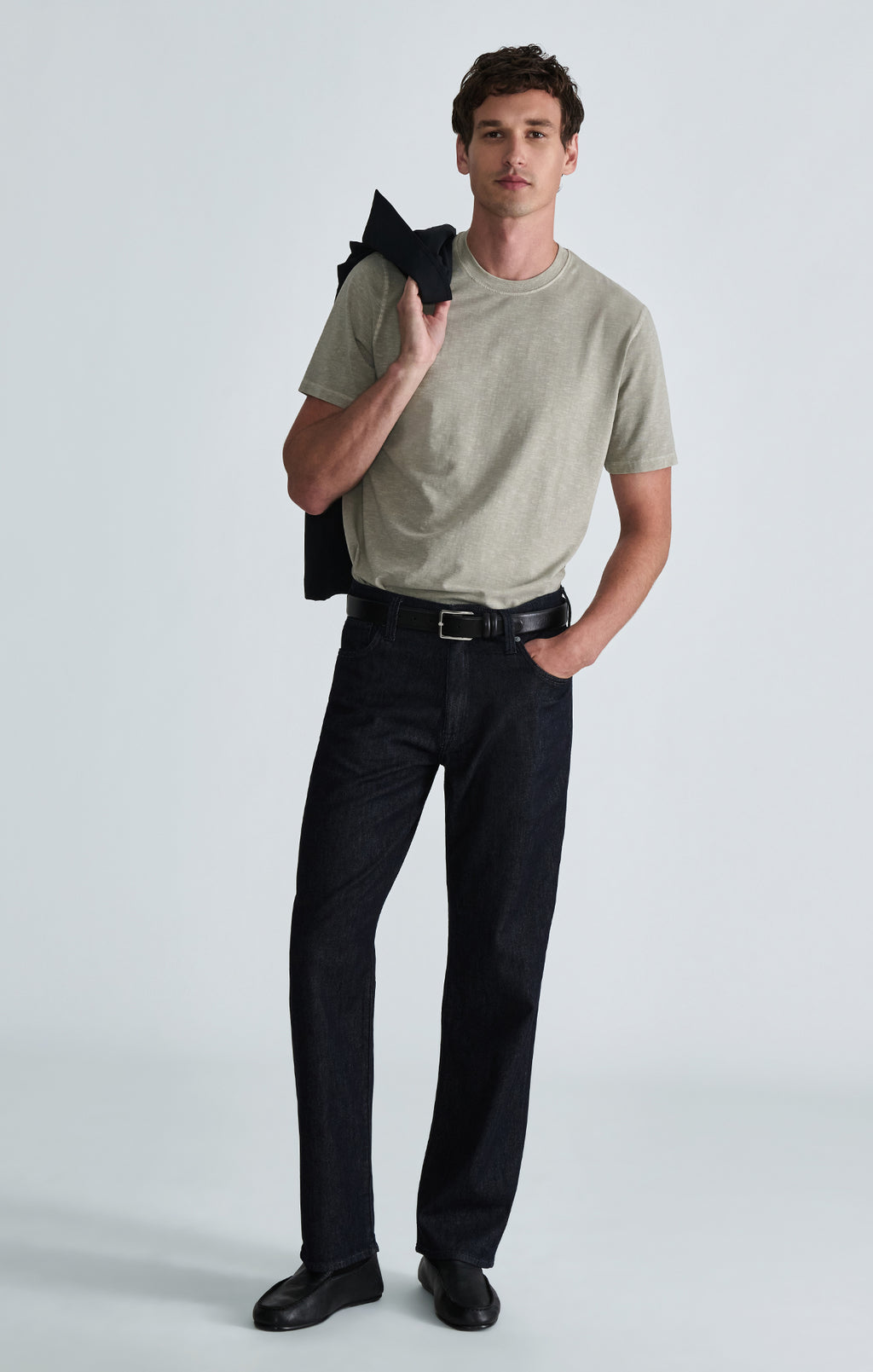 MARLON MODERN STRAIGHT LEG IN RINSE CASHMERE LITE - Mavi Jeans