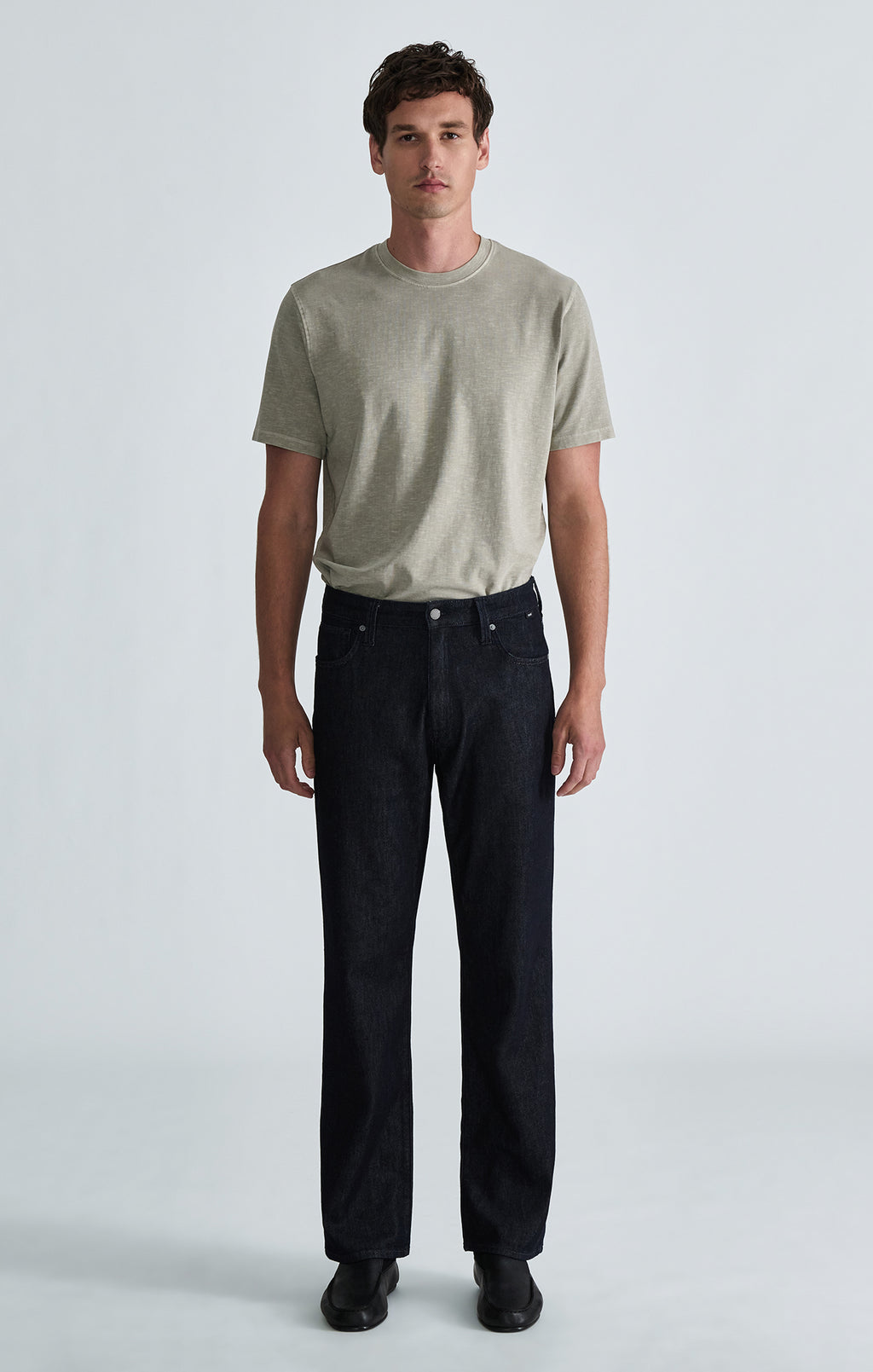 MARLON MODERN STRAIGHT LEG IN RINSE CASHMERE LITE - Mavi Jeans
