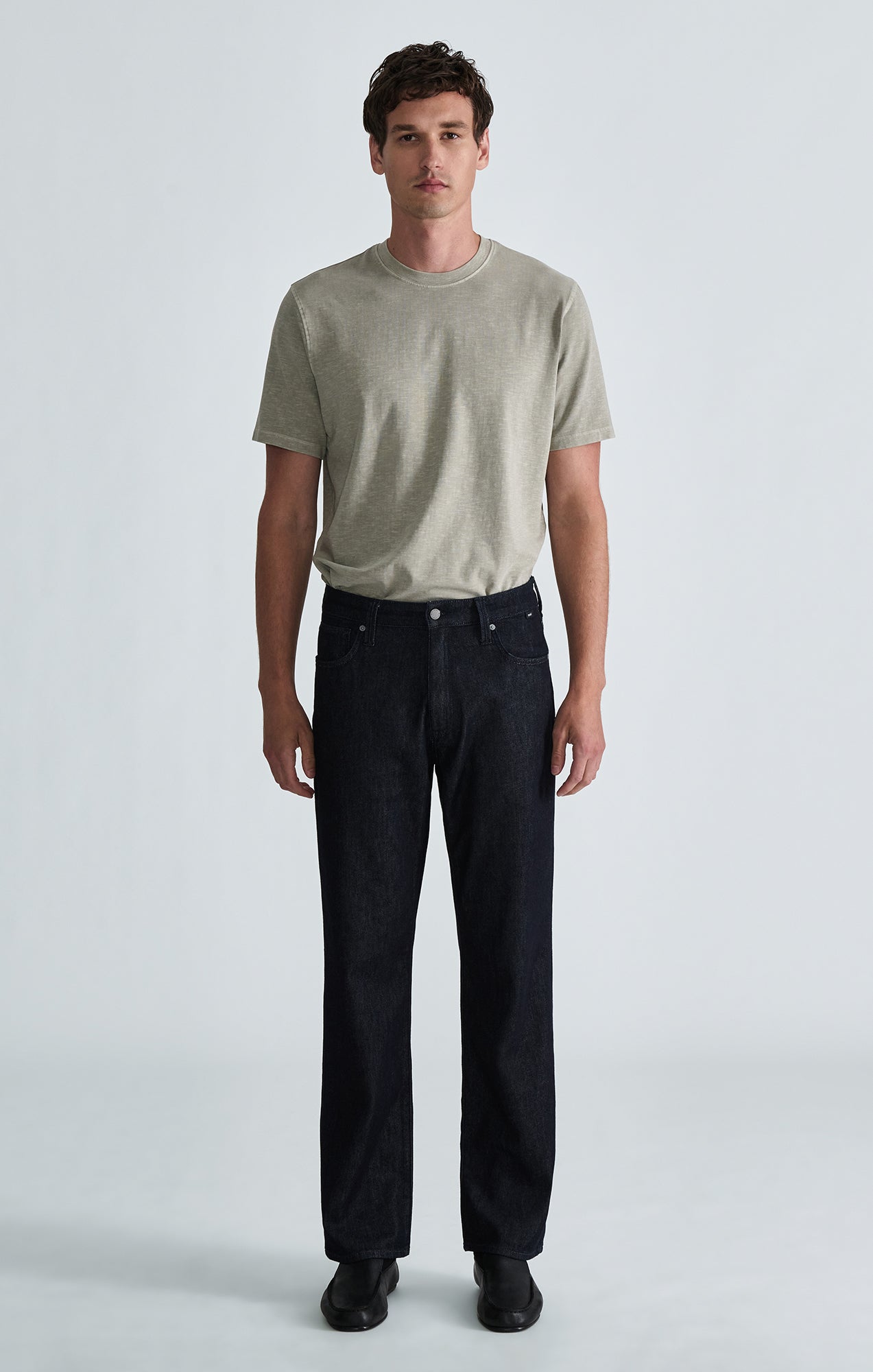 MARLON MODERN STRAIGHT LEG IN RINSE CASHMERE LITE - Mavi Jeans