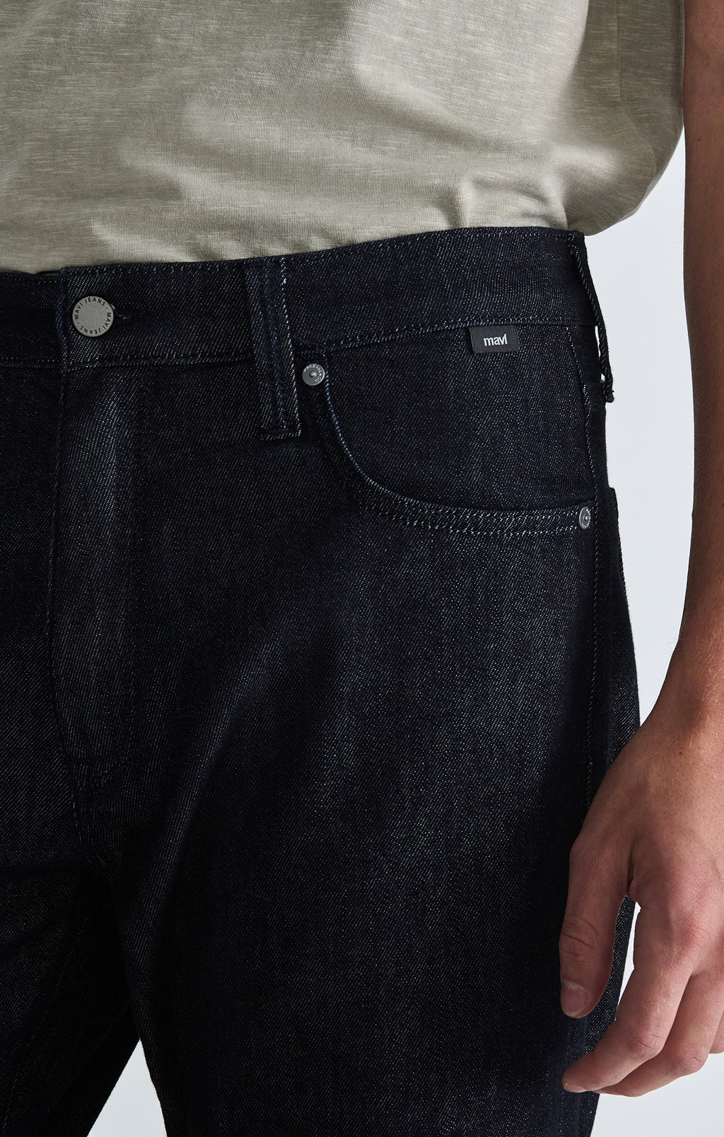MARLON MODERN STRAIGHT LEG IN RINSE CASHMERE LITE - Mavi Jeans