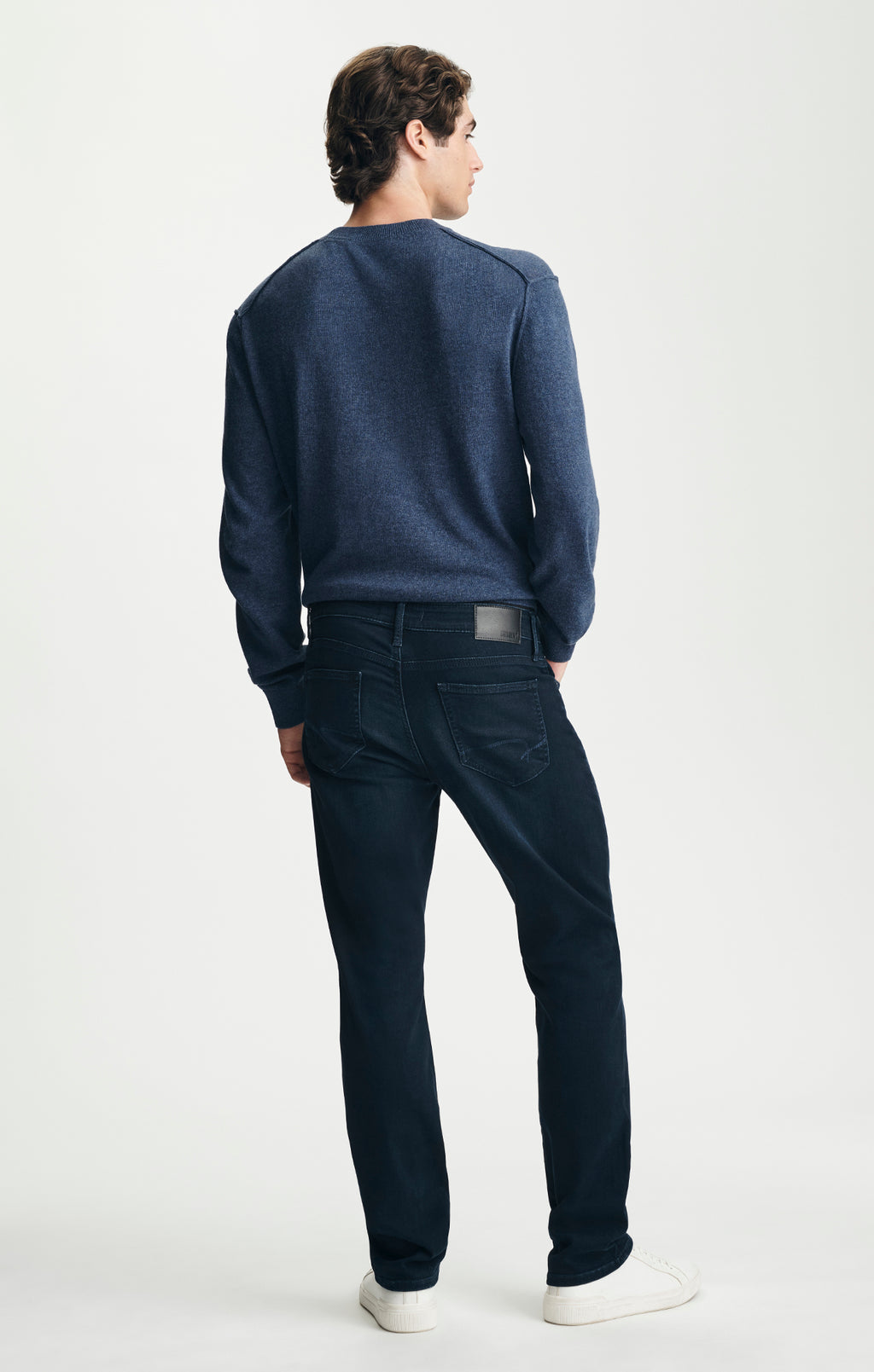MATT RELAXED STRAIGHT LEG IN INK BRUSHED FEATHER BLUE - Mavi Jeans