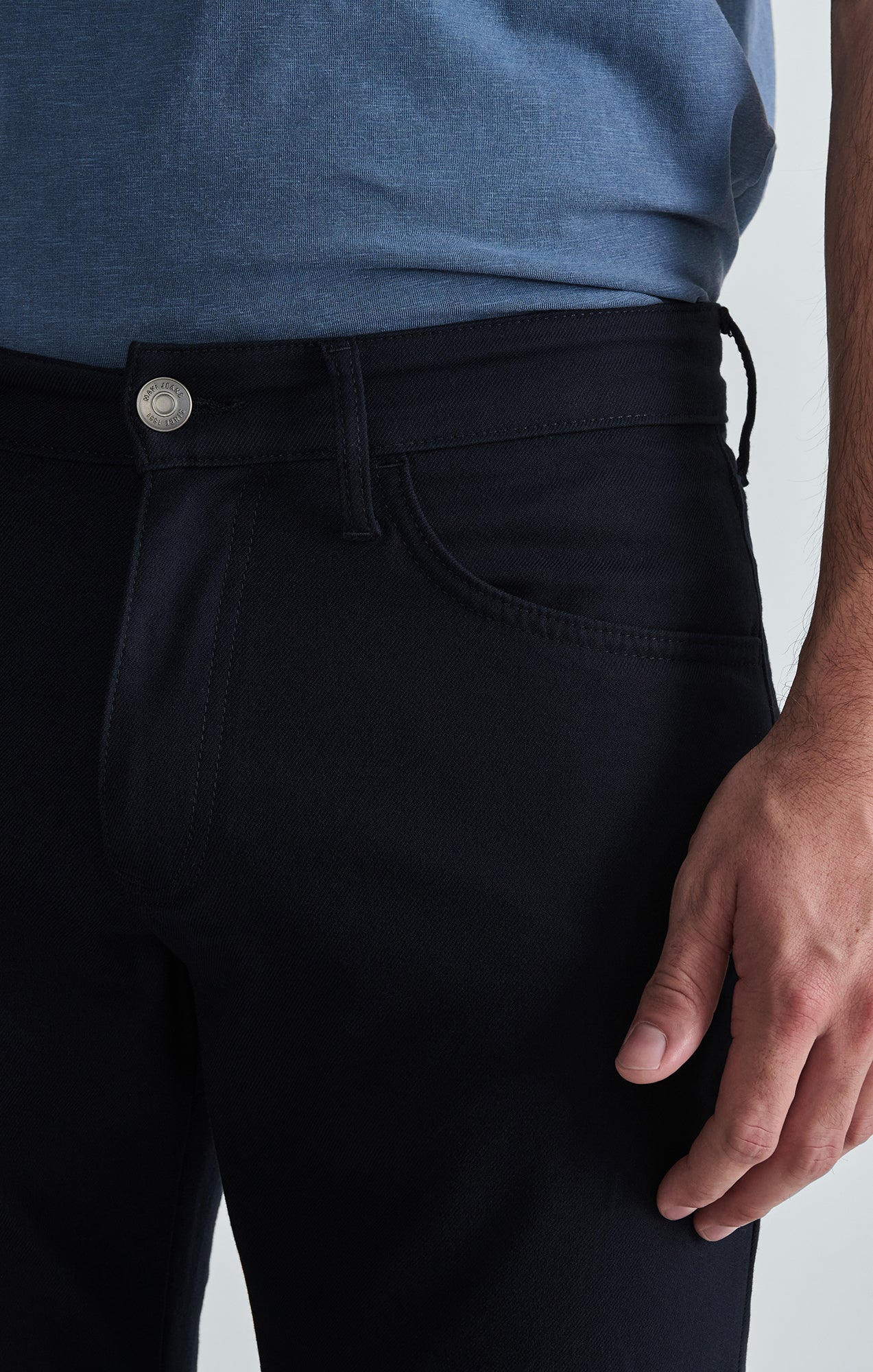 MARCUS SLIM STRAIGHT LEG IN NAVY WOOL TOUCH - Mavi Jeans