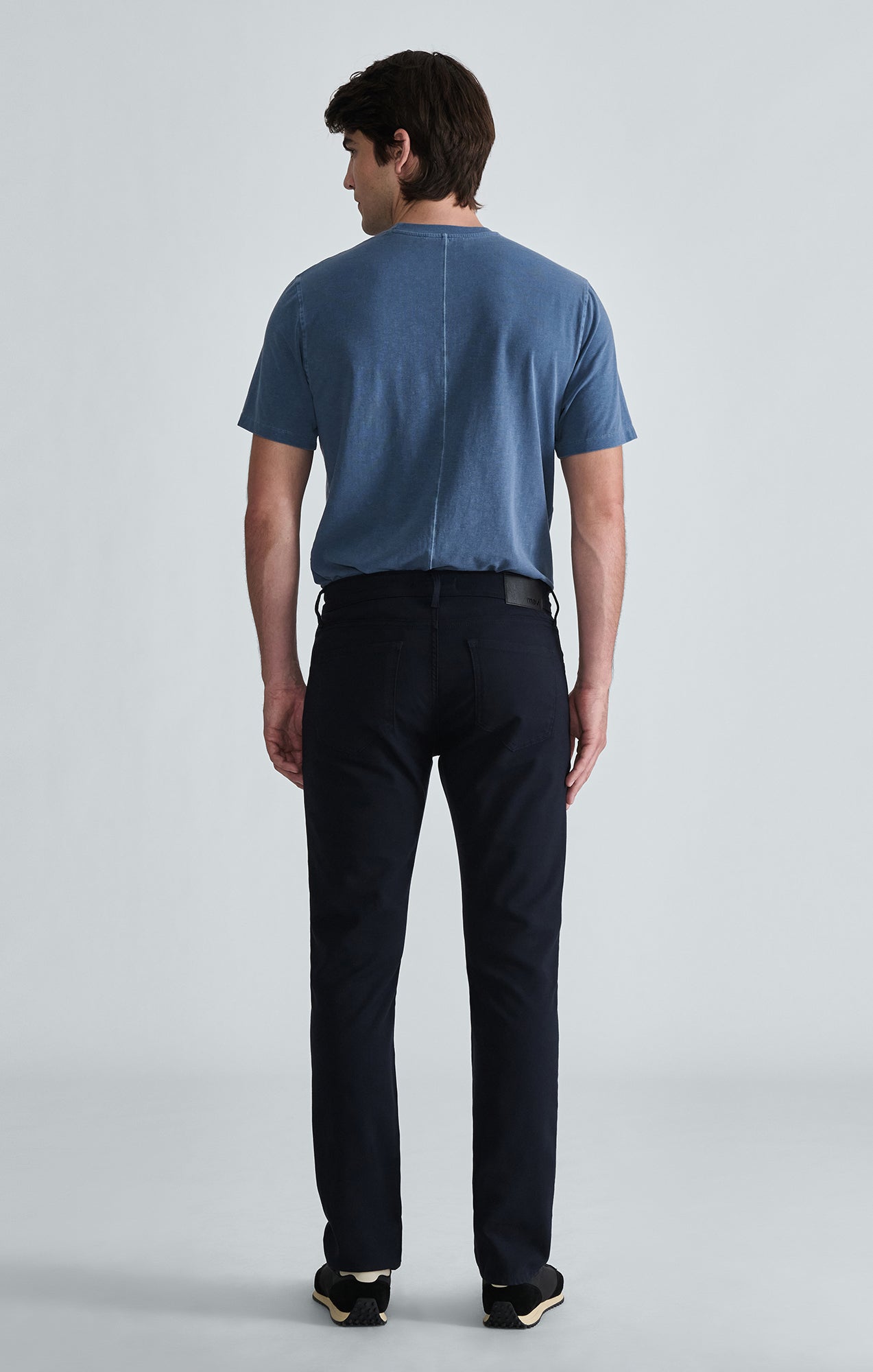 MARCUS SLIM STRAIGHT LEG IN NAVY WOOL TOUCH - Mavi Jeans