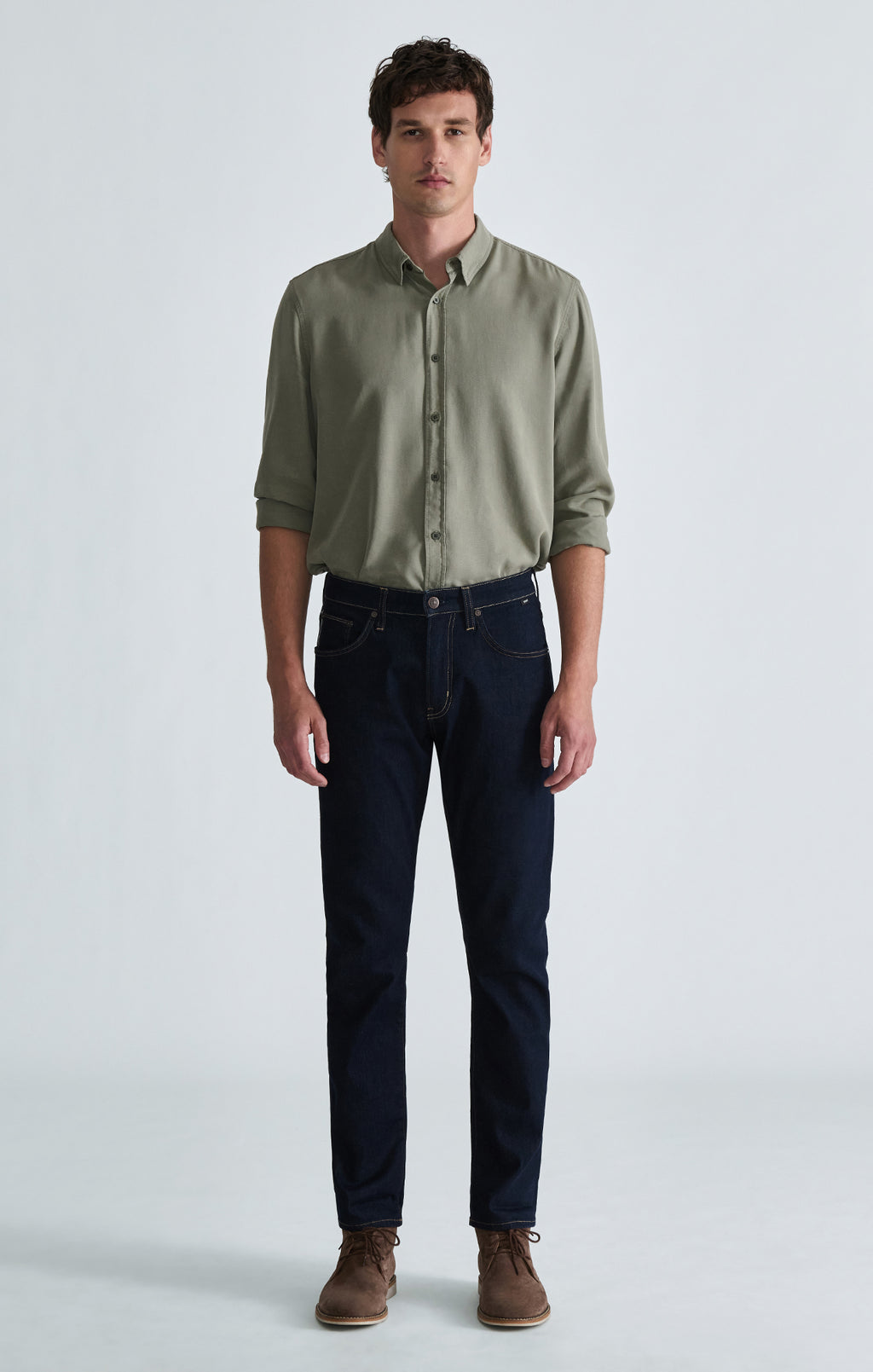 MARCUS SLIM STRAIGHT LEG IN RINSE SELVEDGE - Mavi Jeans