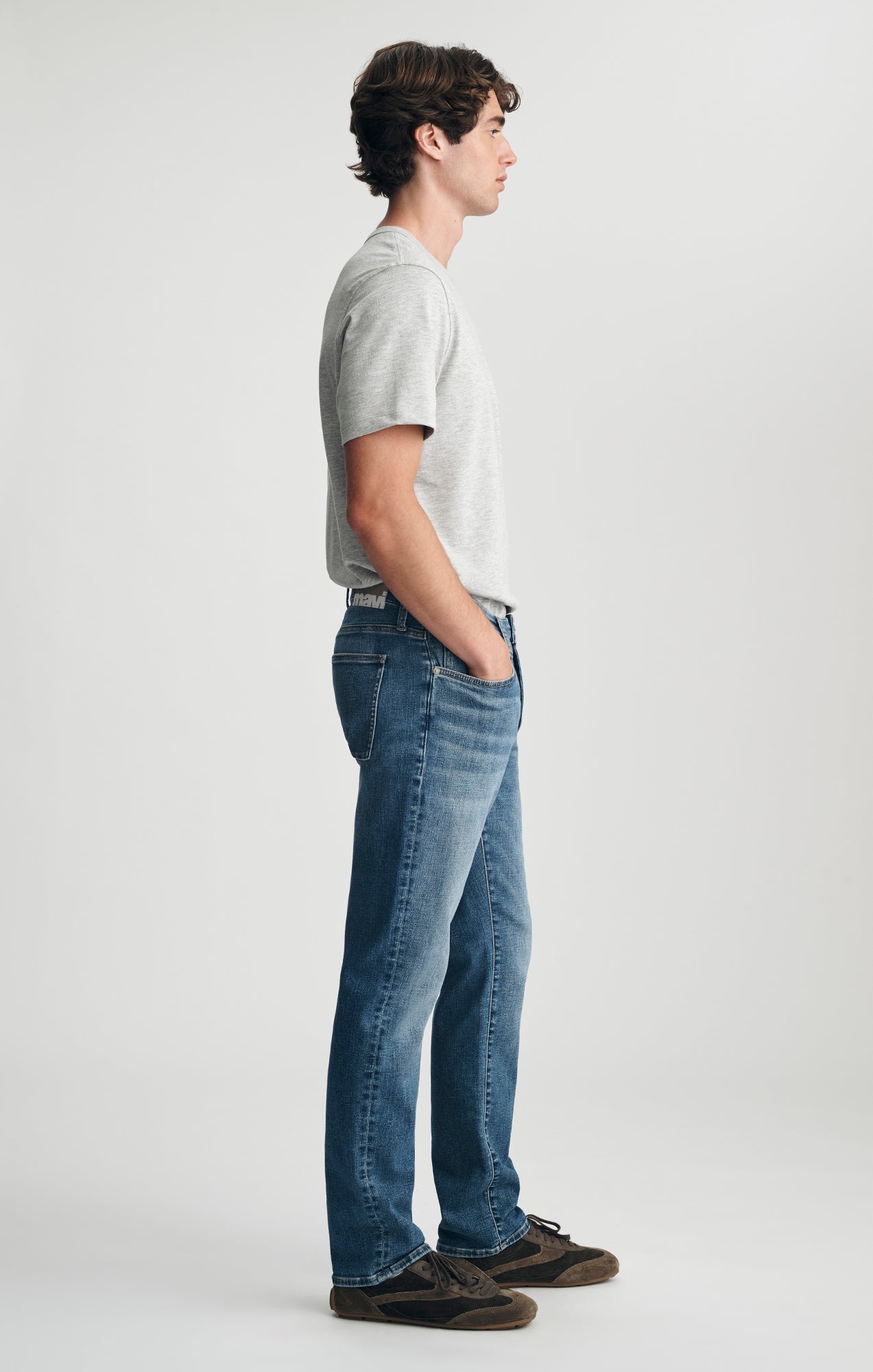 MARCUS SLIM STRAIGHT LEG IN MID BRUSHED CLASSIC VINTAGE