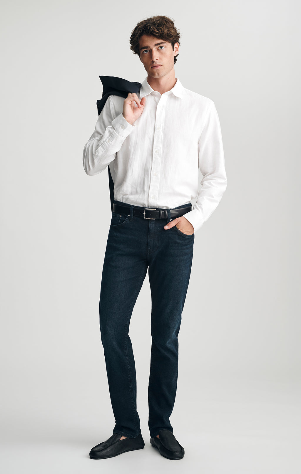 MARCUS SLIM STRAIGHT LEG IN DARK INDIGO CLASSIC VINTAGE - Mavi Jeans