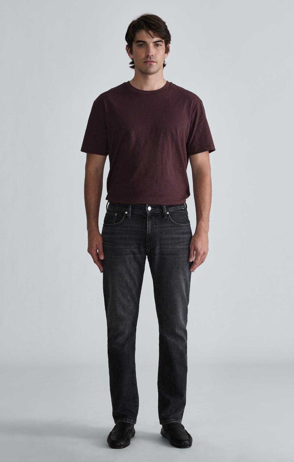 MARCUS SLIM STRAIGHT LEG IN SMOKE BRUSHED CLASSIC BLUE - Mavi Jeans