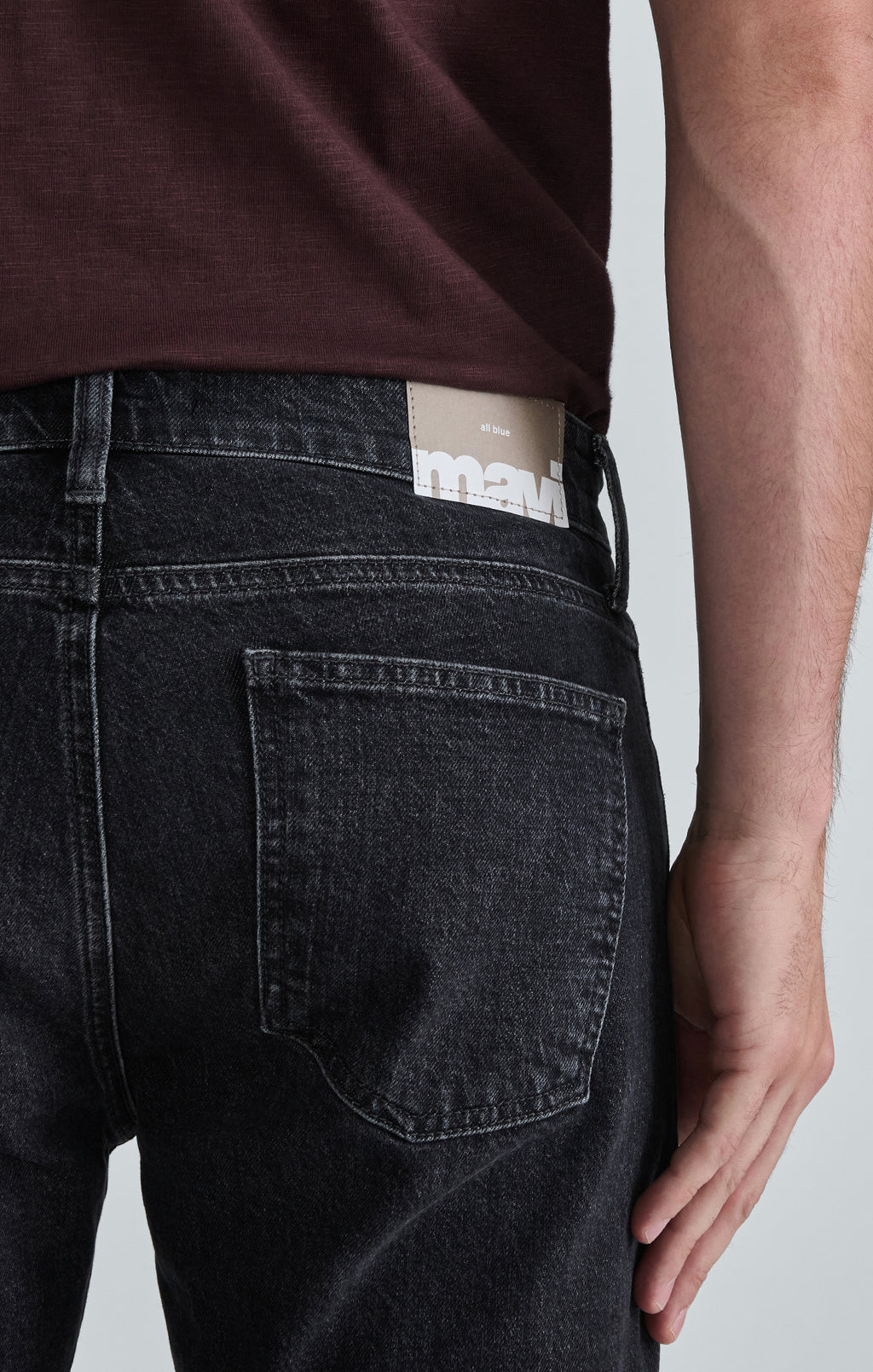 MARCUS SLIM STRAIGHT LEG IN SMOKE BRUSHED CLASSIC BLUE - Mavi Jeans