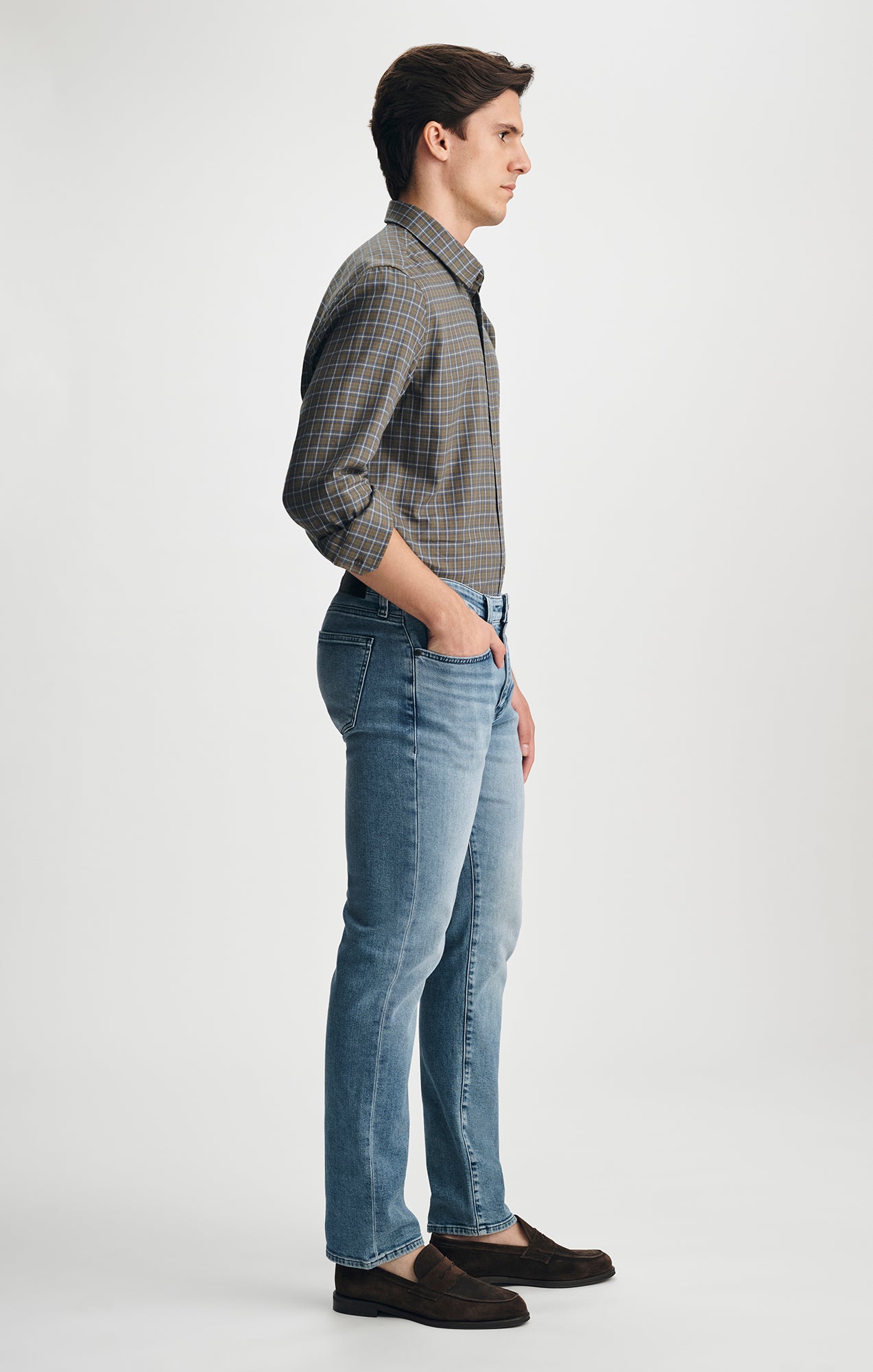MARCUS SLIM STRAIGHT LEG IN LIGHT FEATHER - Mavi Jeans