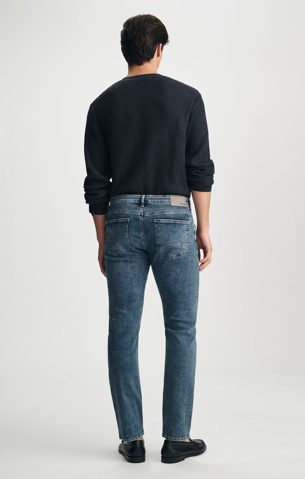 JAKE SLIM LEG IN MID USED FEATHER BLUE - Mavi Jeans