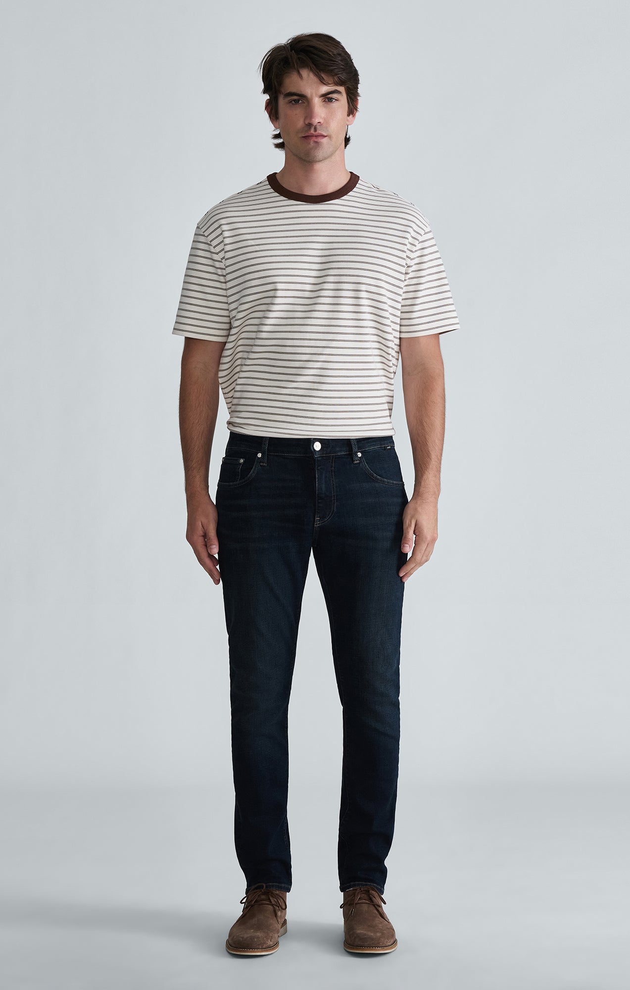 JAKE SLIM LEG IN DARK BRUSHED CLASSIC VINTAGE - Mavi Jeans