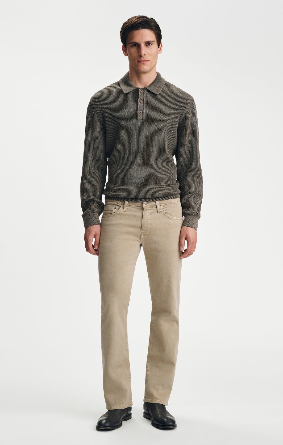 JOSH BOOTCUT IN BRITISH KHAKI DENIM - Mavi Jeans