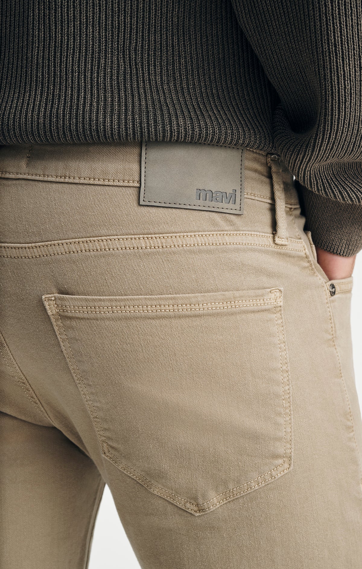 JOSH BOOTCUT IN BRITISH KHAKI DENIM - Mavi Jeans