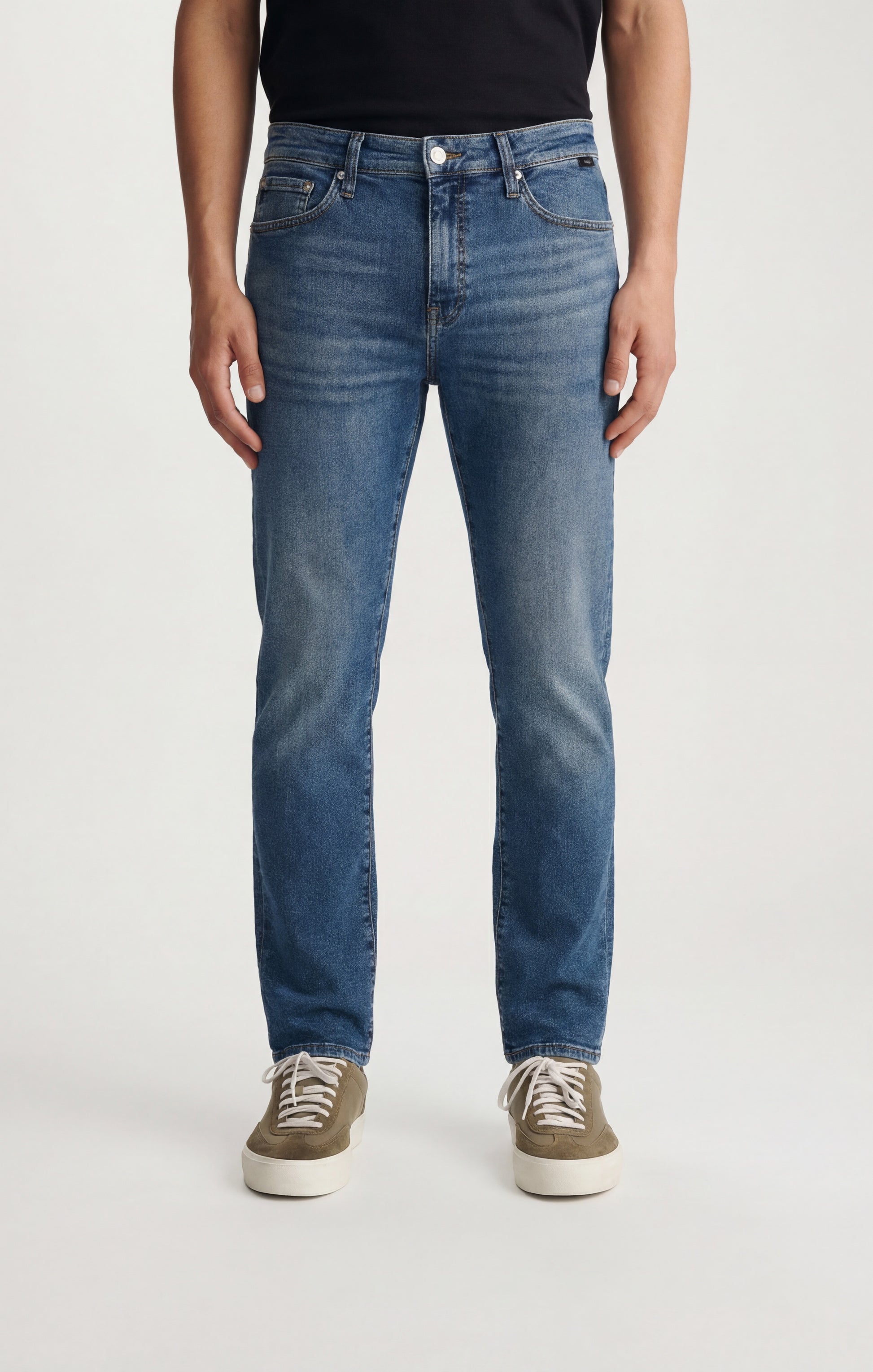 ZACH STRAIGHT LEG IN MID USED CLASSIC VINTAGE - Mavi Jeans