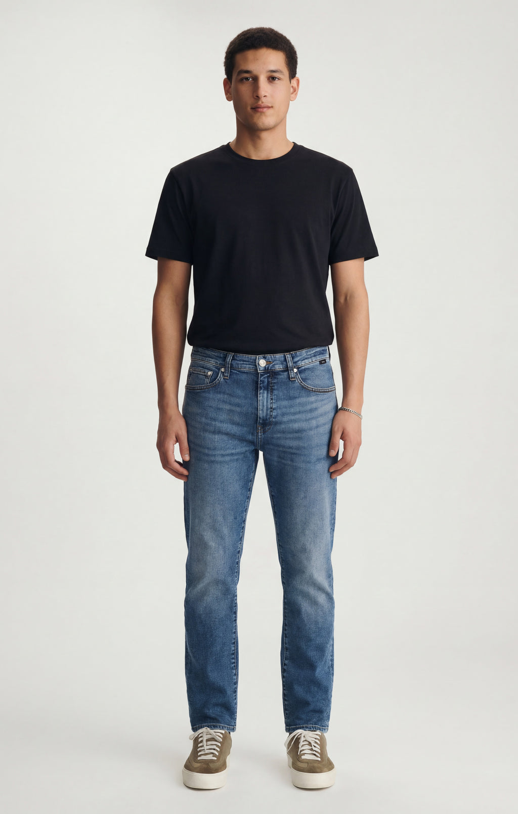 ZACH STRAIGHT LEG IN MID USED CLASSIC VINTAGE - Mavi Jeans