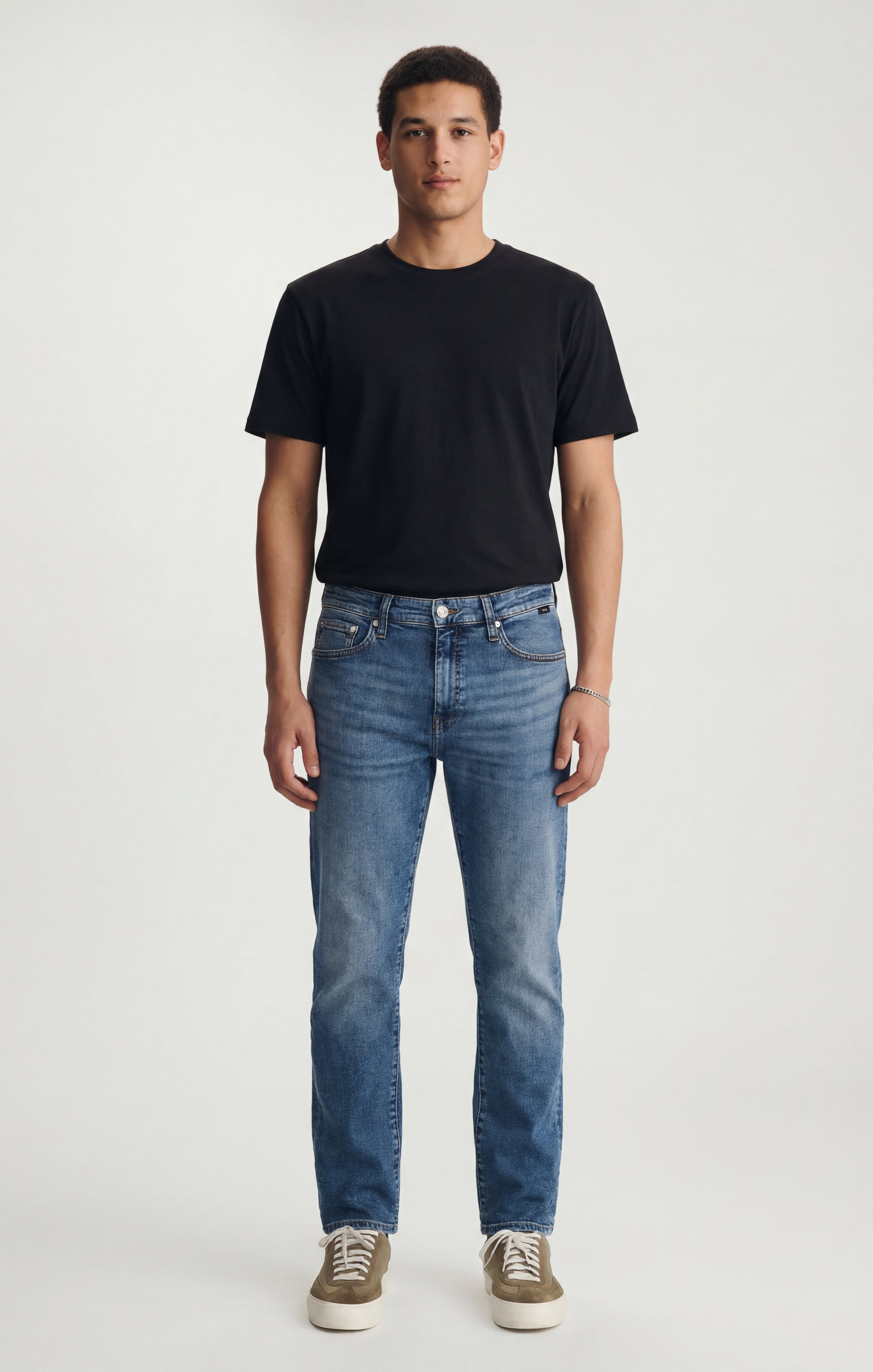 ZACH STRAIGHT LEG IN MID USED CLASSIC VINTAGE - Mavi Jeans