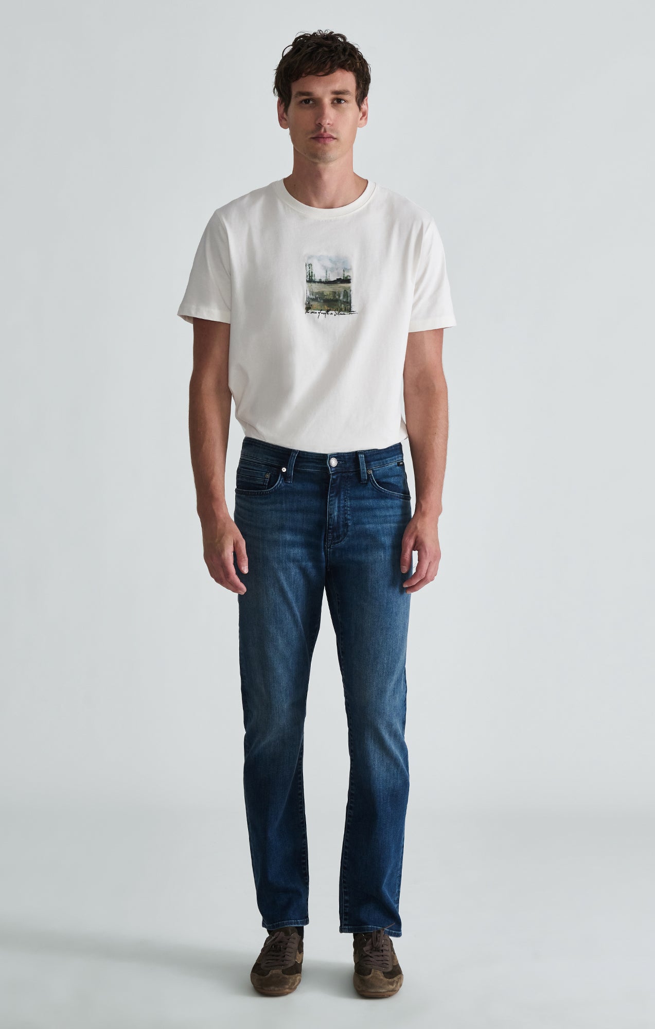 ZACH STRAIGHT LEG IN MID USED WILLIAMSBURG - Mavi Jeans