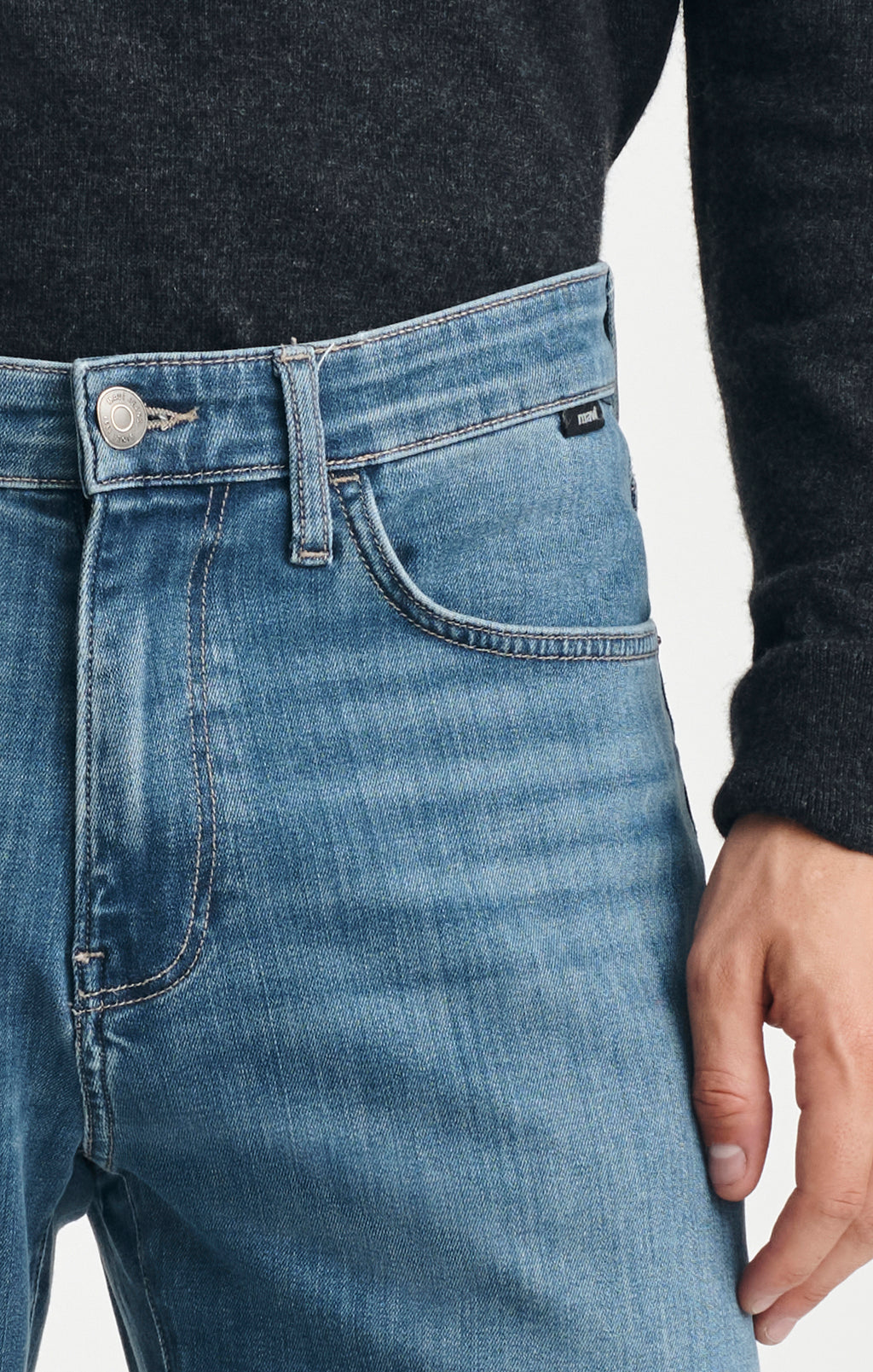 ZACH STRAIGHT LEG IN DEEP VINTAGE SUPERMOVE - Mavi Jeans