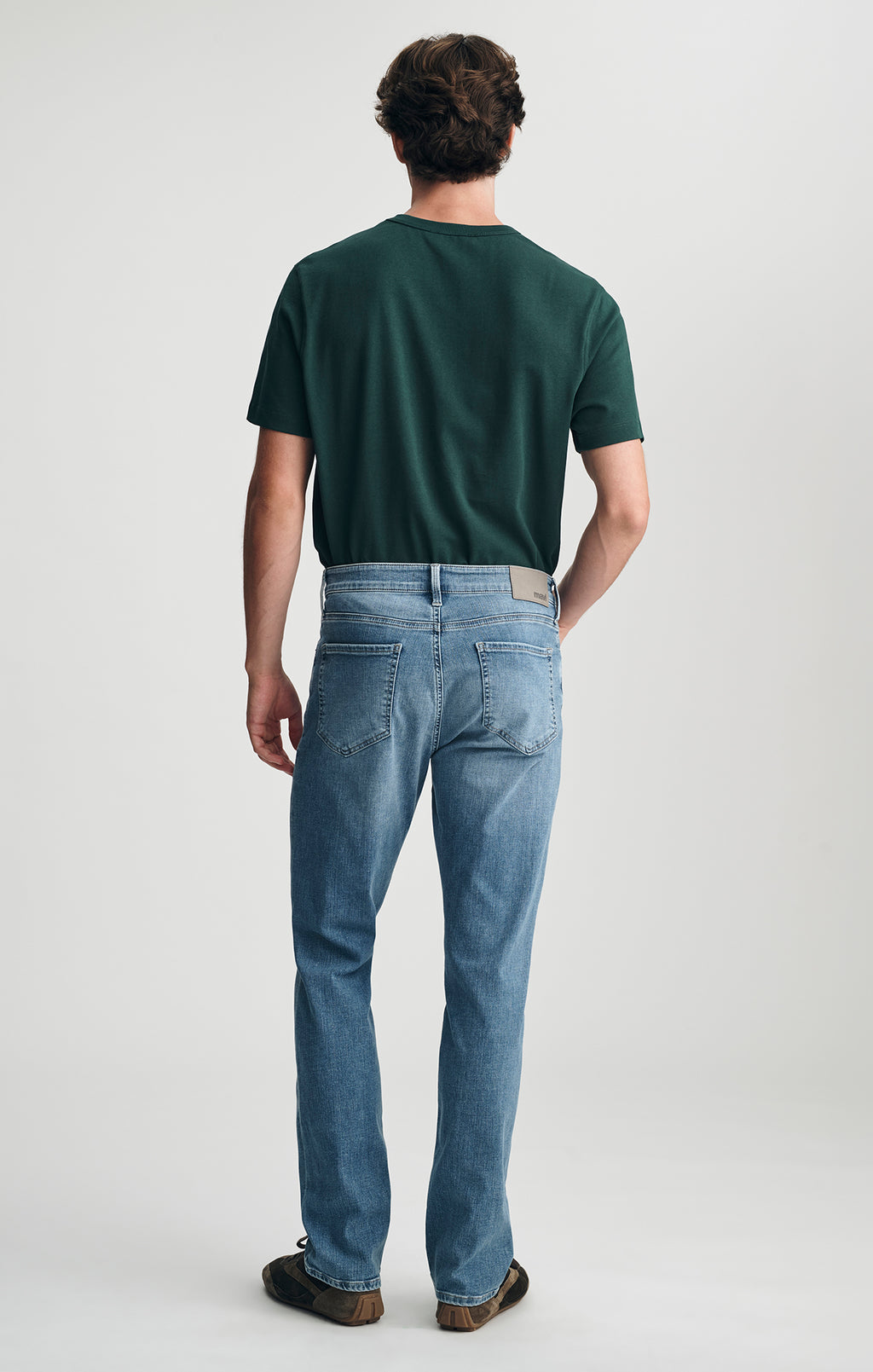 ZACH STRAIGHT LEG IN MID BRUSHED ORGANIC VINTAGE - Mavi Jeans