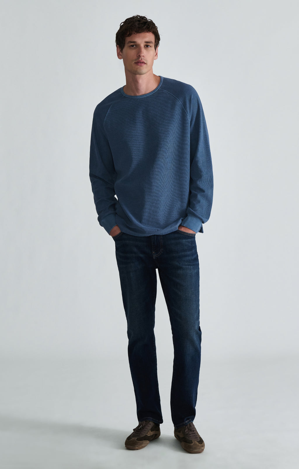 ZACH STRAIGHT LEG IN DEEP BRUSHED CLASSIC VINTAGE - Mavi Jeans