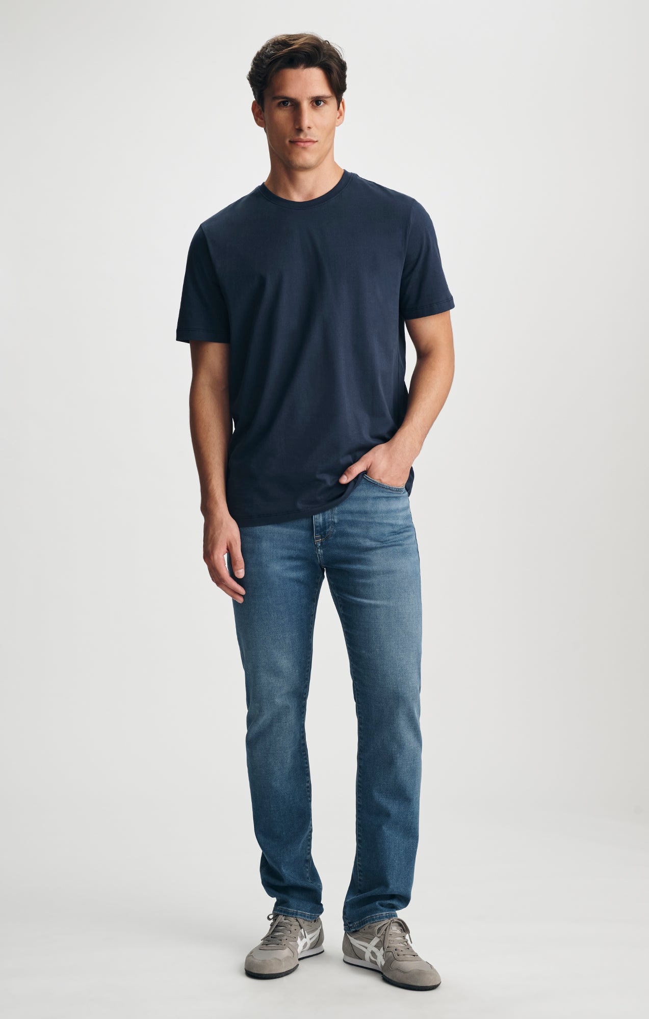 ZACH STRAIGHT LEG IN LIGHT VINTAGE EXPLORER - Mavi Jeans