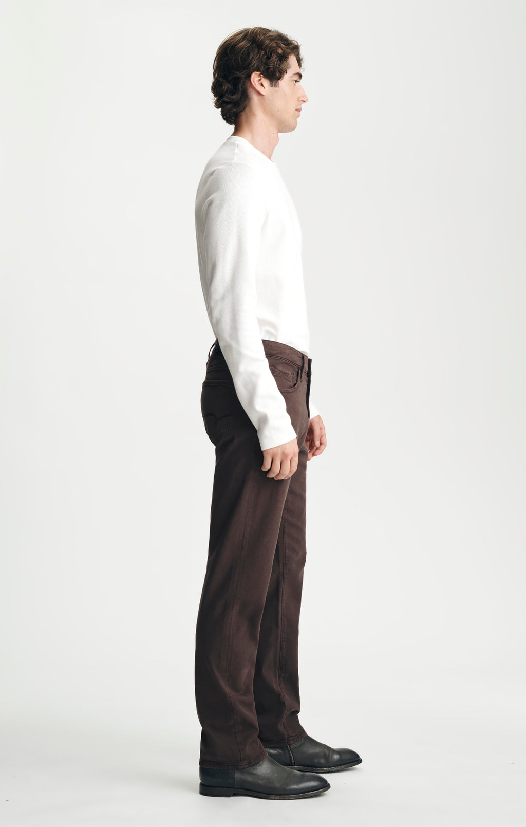 ZACH STRAIGHT LEG IN BITTER LUXE TWILL
