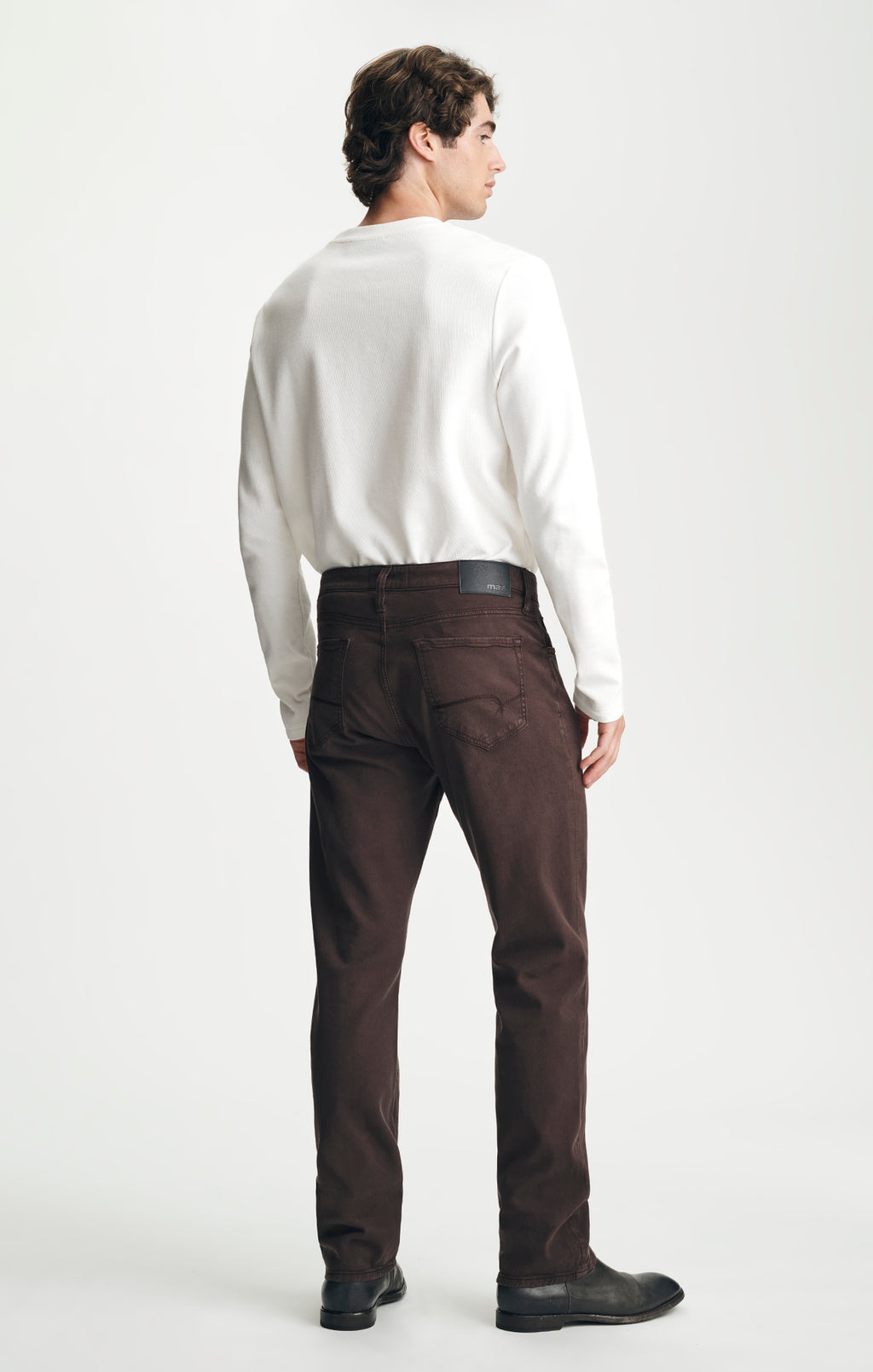 ZACH STRAIGHT LEG IN BITTER LUXE TWILL