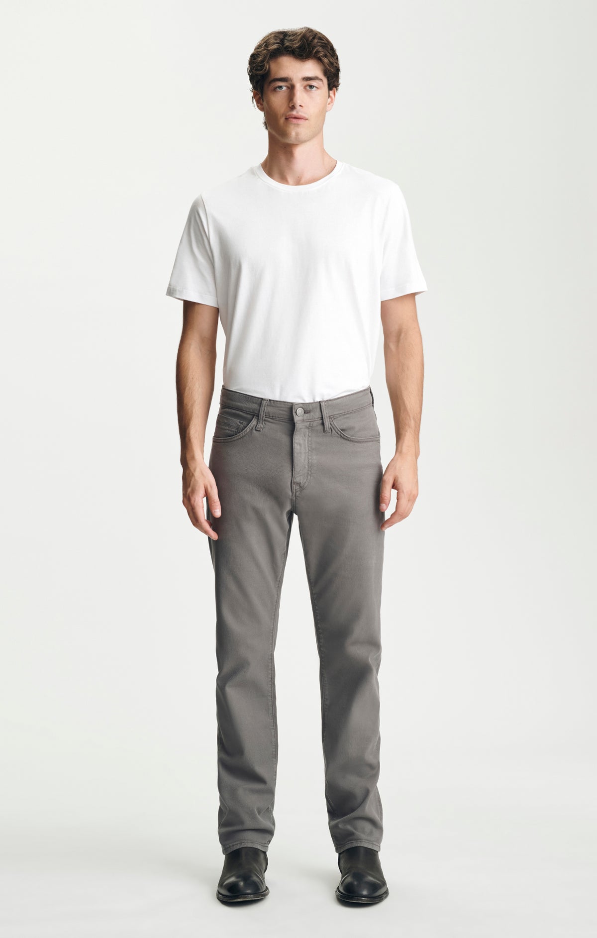 ZACH STRAIGHT LEG IN GRIFFIN LUXE TWILL
