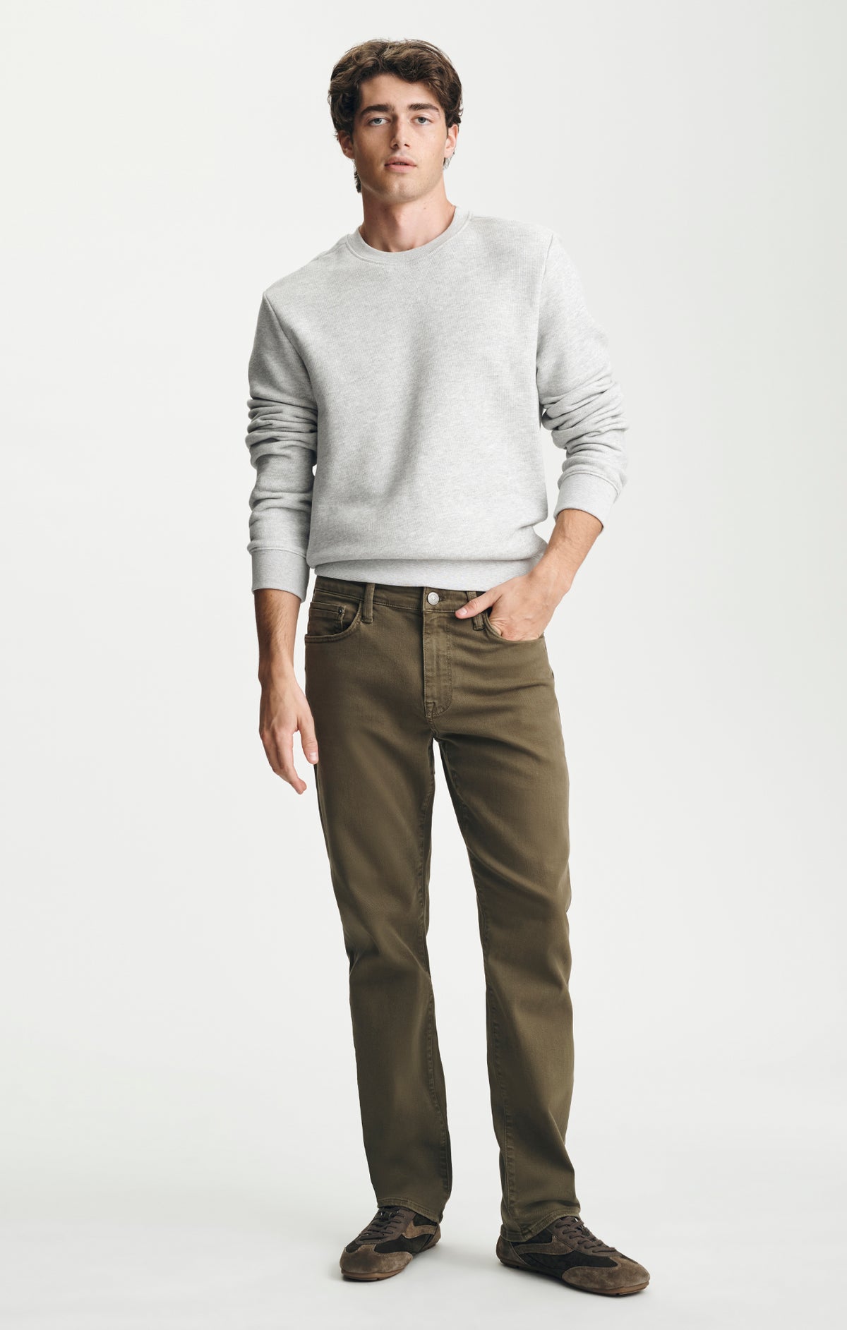 ZACH STRAIGHT LEG IN FOREST DENIM - Mavi Jeans