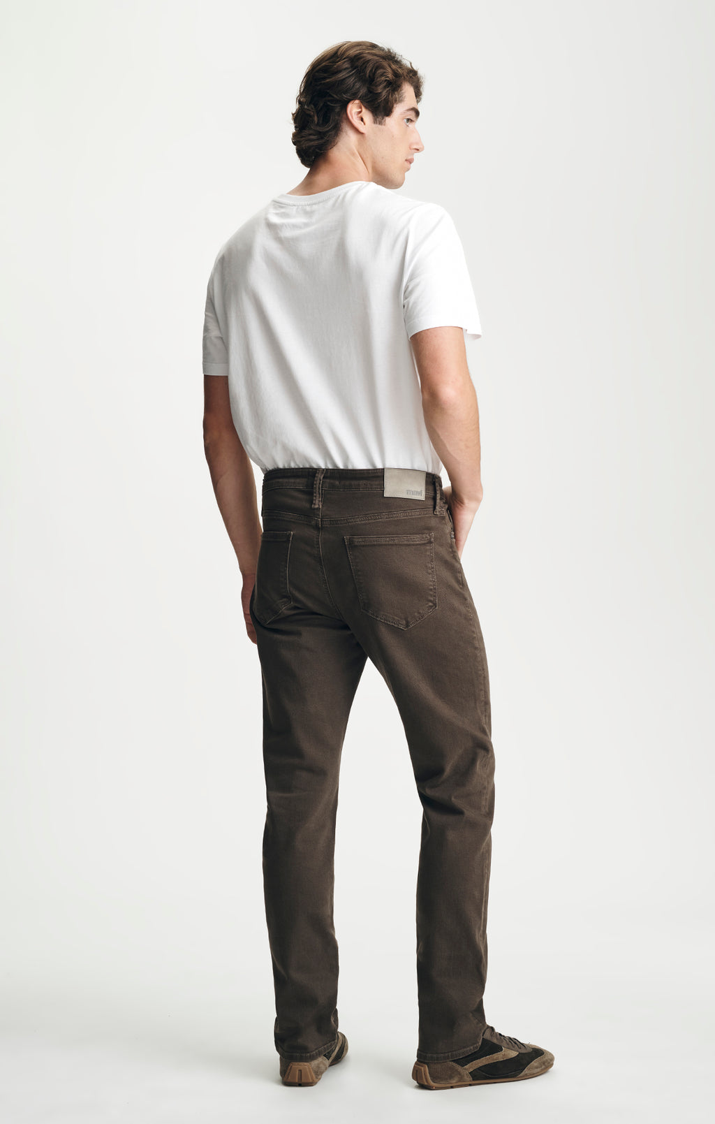 ZACH STRAIGHT LEG IN BROWN DENIM - Mavi Jeans