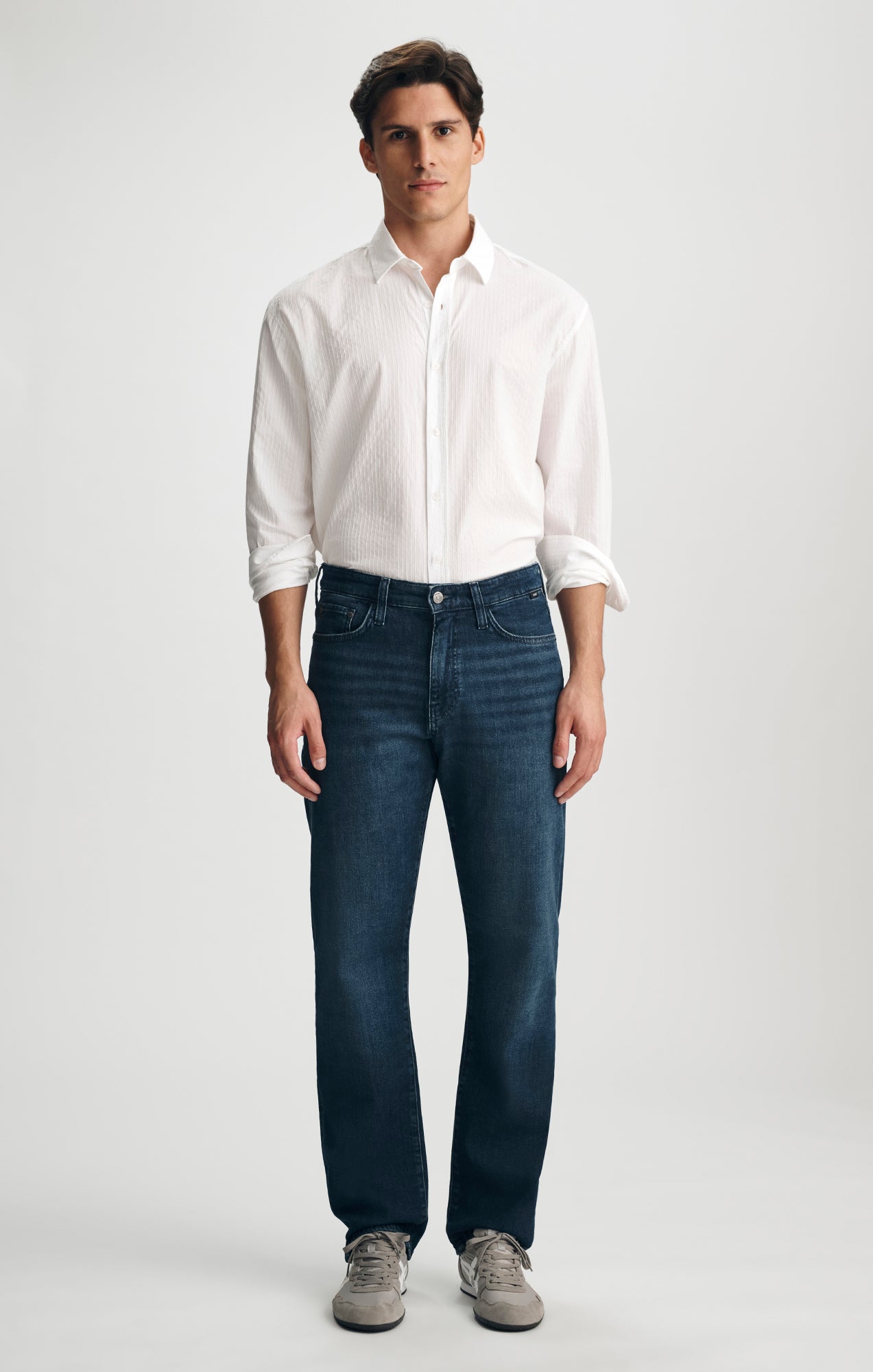 ZACH STRAIGHT LEG JEANS IN DEEP FEATHER - Mavi Jeans