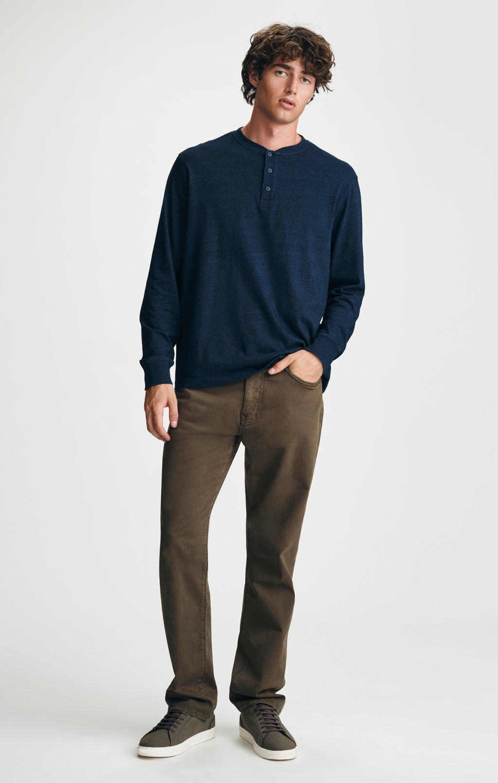 ZACH STRAIGHT LEG IN SHADOW TWILL - Mavi Jeans