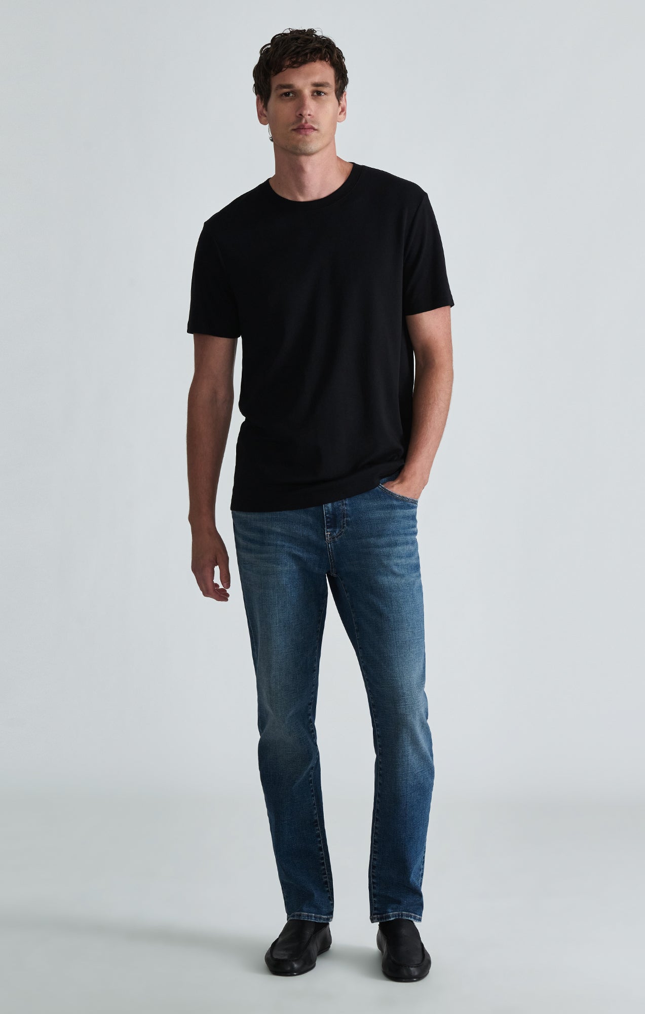 STEVE ATHLETIC FIT IN MID BRUSHED CLASSIC VINTAGE - Mavi Jeans