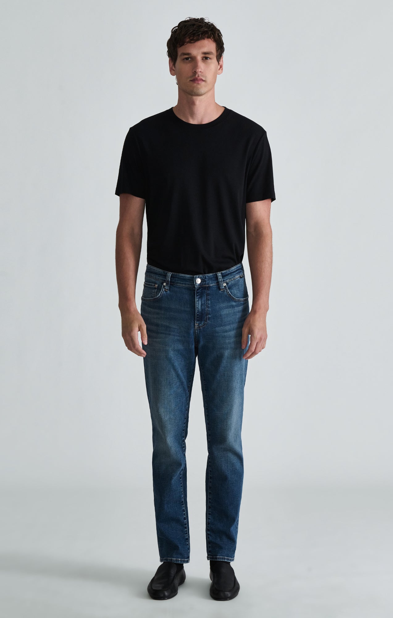 STEVE ATHLETIC FIT IN MID BRUSHED CLASSIC VINTAGE - Mavi Jeans