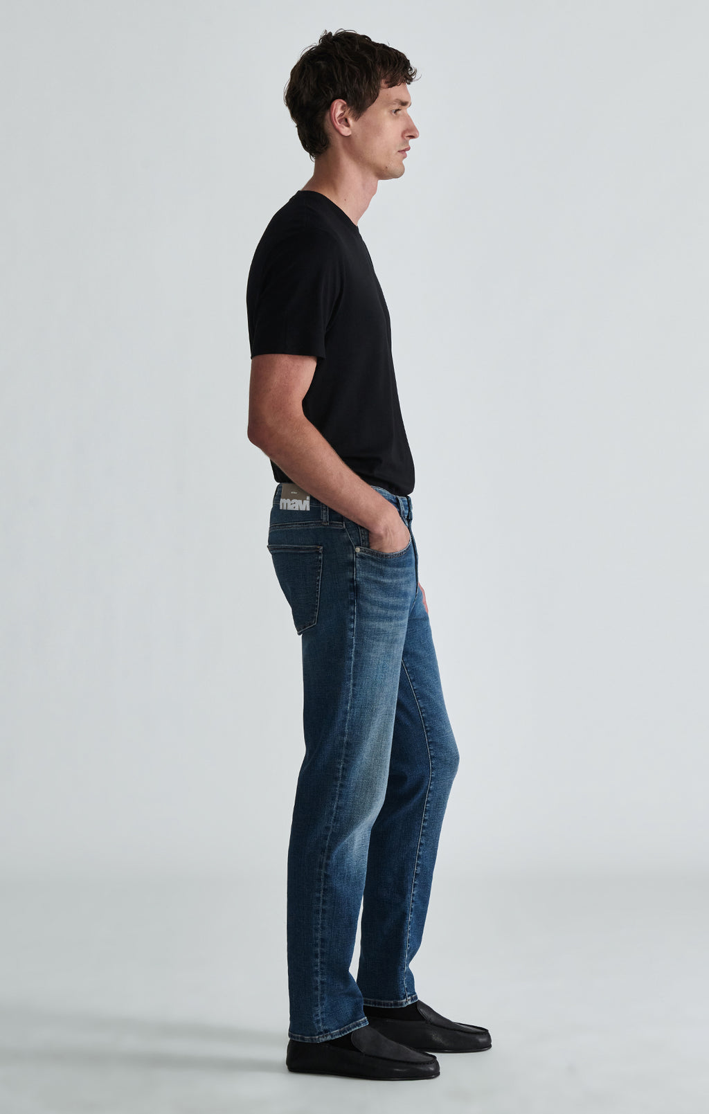 STEVE ATHLETIC FIT IN MID BRUSHED CLASSIC VINTAGE - Mavi Jeans