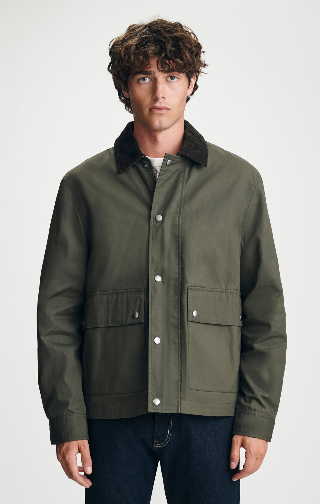 CHORE JACKET IN FOREST NIGHT - Mavi Jeans