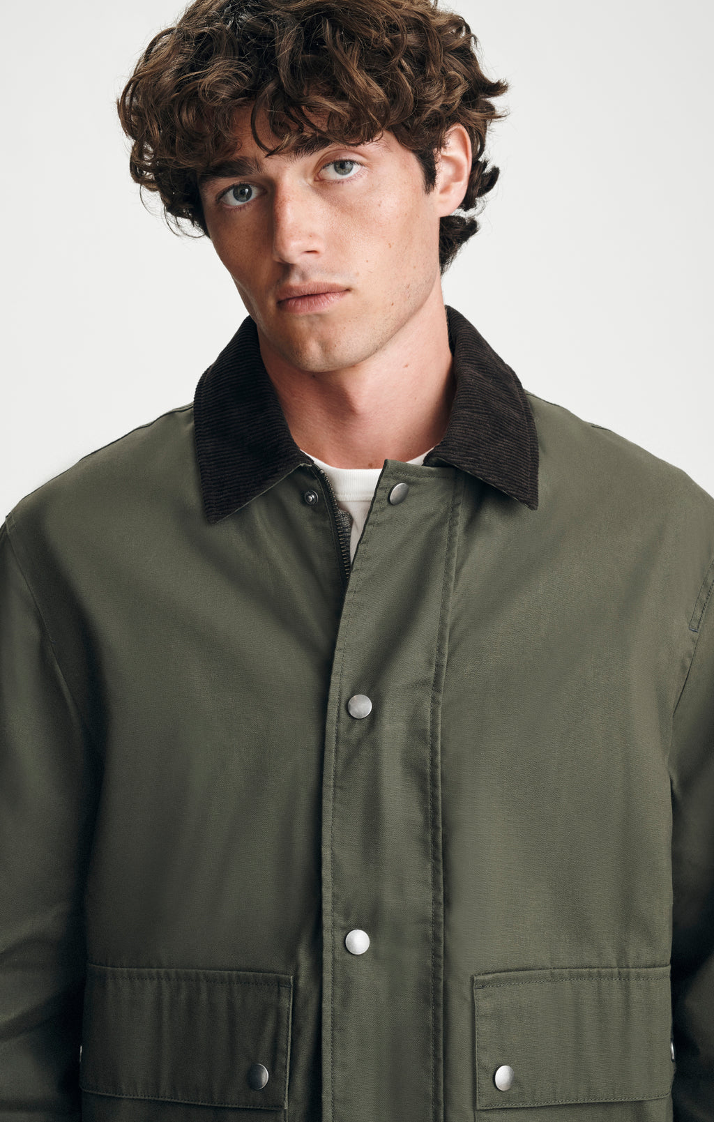 CHORE JACKET IN FOREST NIGHT - Mavi Jeans