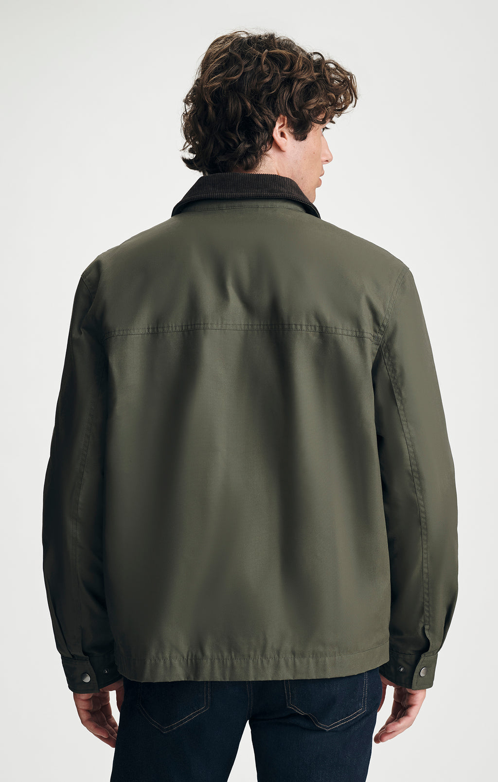 CHORE JACKET IN FOREST NIGHT - Mavi Jeans