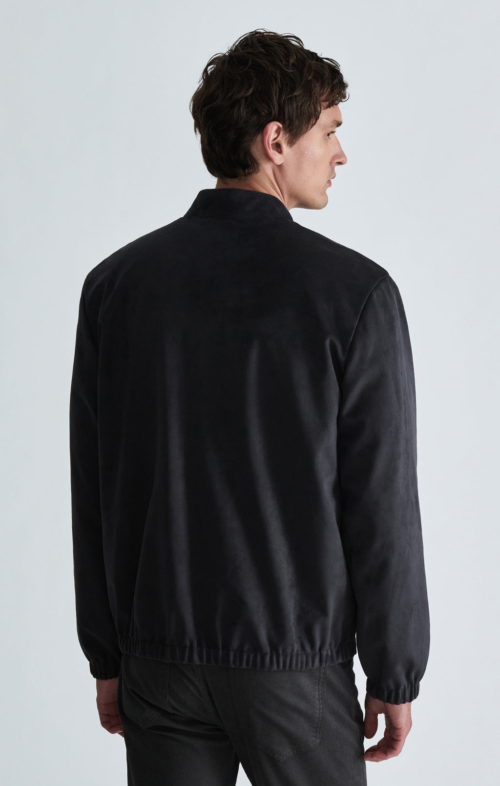 FAUX SUEDE BOMBER JACKET IN UNEXPLORED - Mavi Jeans